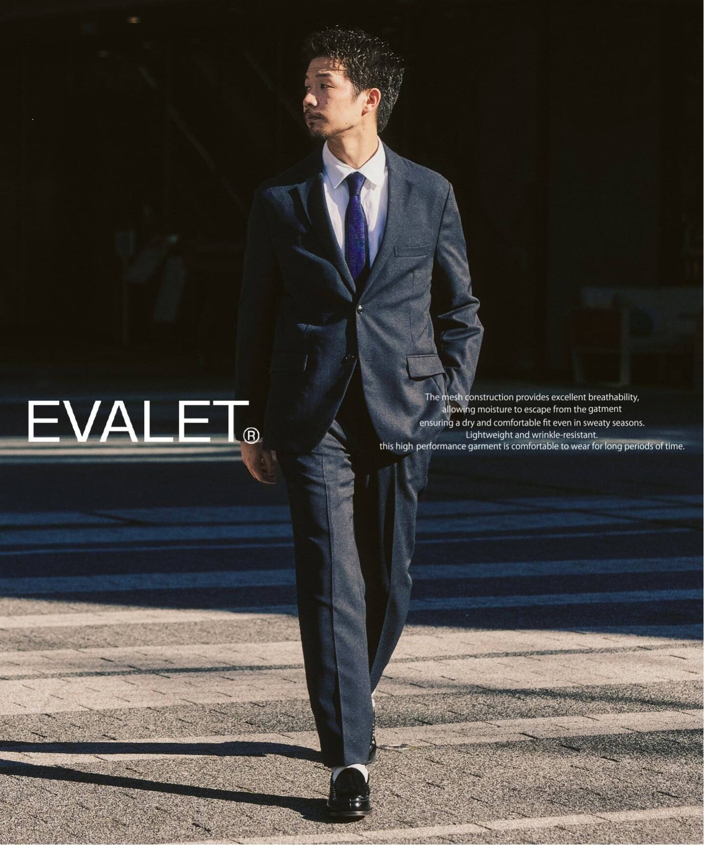 EVALET / エバレット】メッシュセットアップ ”ジャケット1点＋パンツ1 