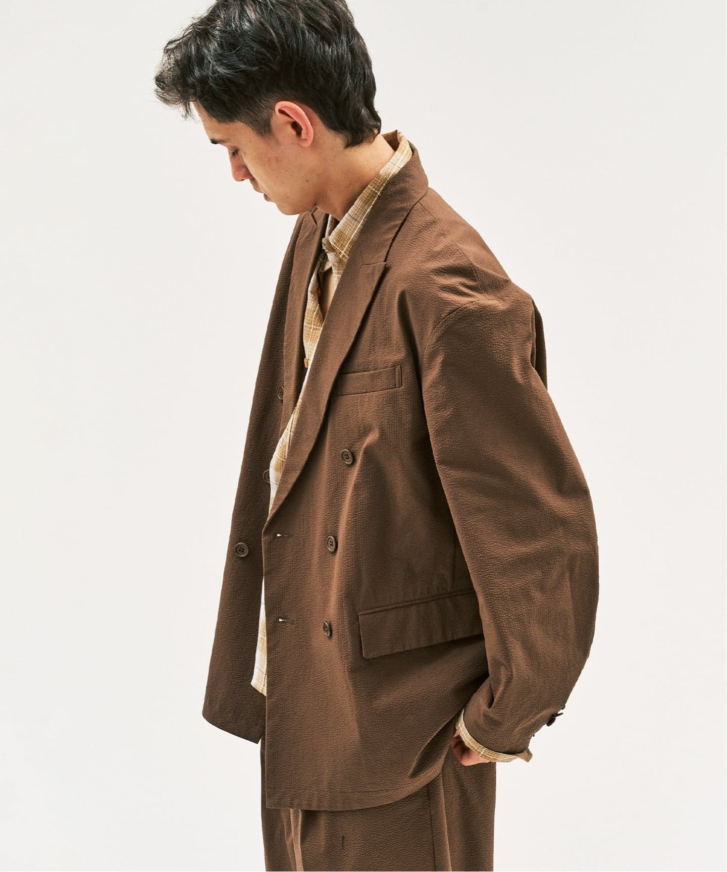 Pサッカーダブルワイドセットアップ ”ジャケット1点+パンツ1点” の2点