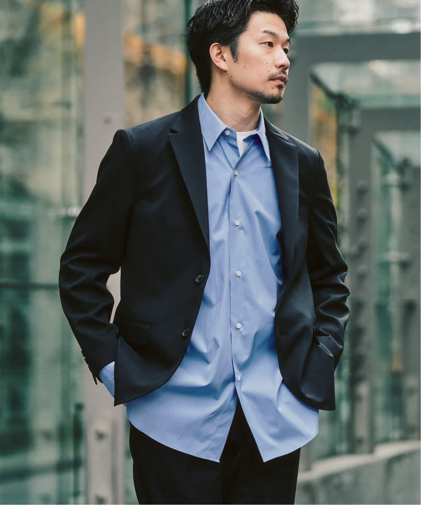 ドライストレッチツイル セットアップ ”ジャケット1点+パンツ1点” の2