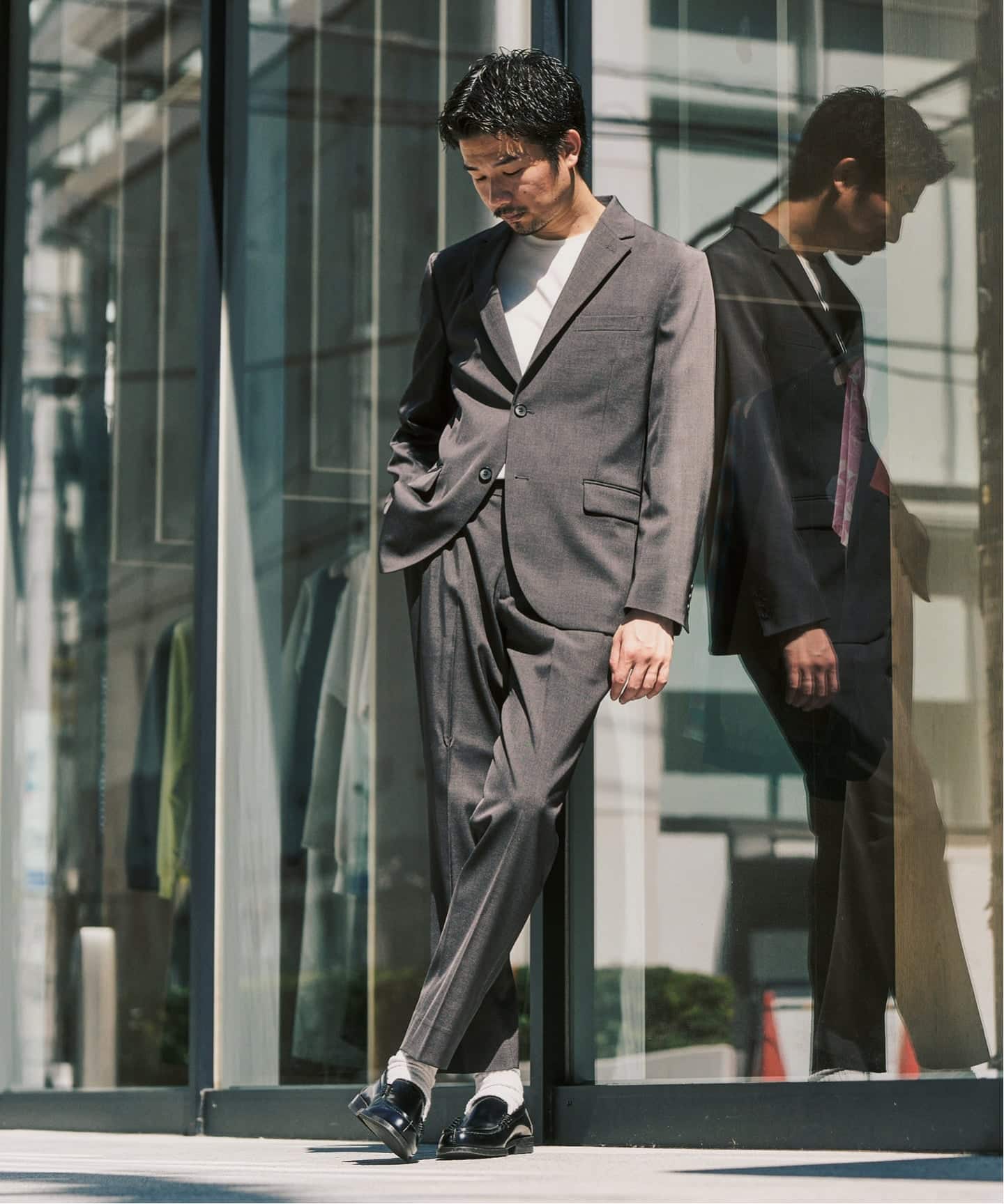 ツイルストレッチ セットアップ（スーツ・セットアップ）｜417 EDIFICE