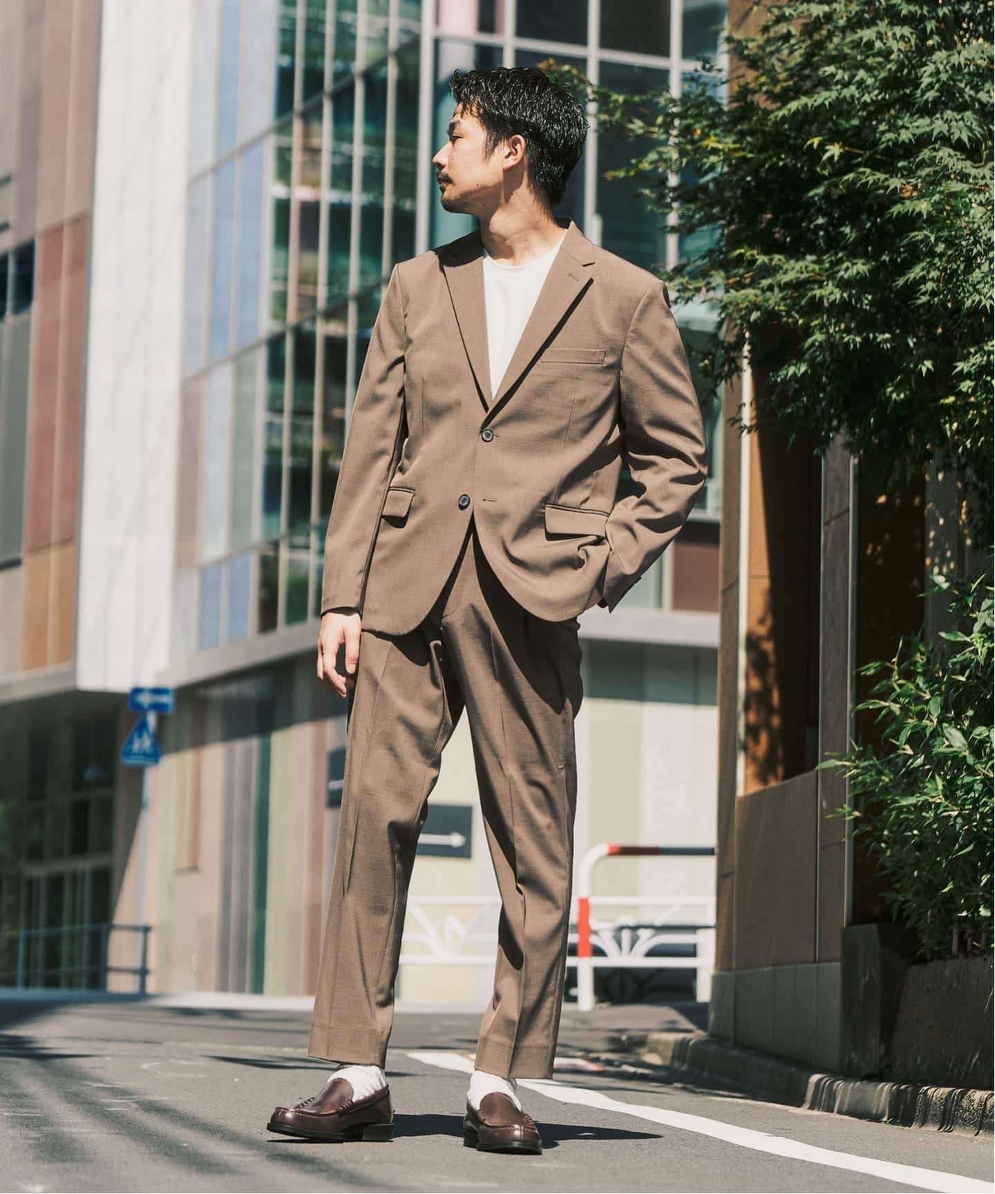 ツイルストレッチ セットアップ（スーツ・セットアップ）｜417 EDIFICE