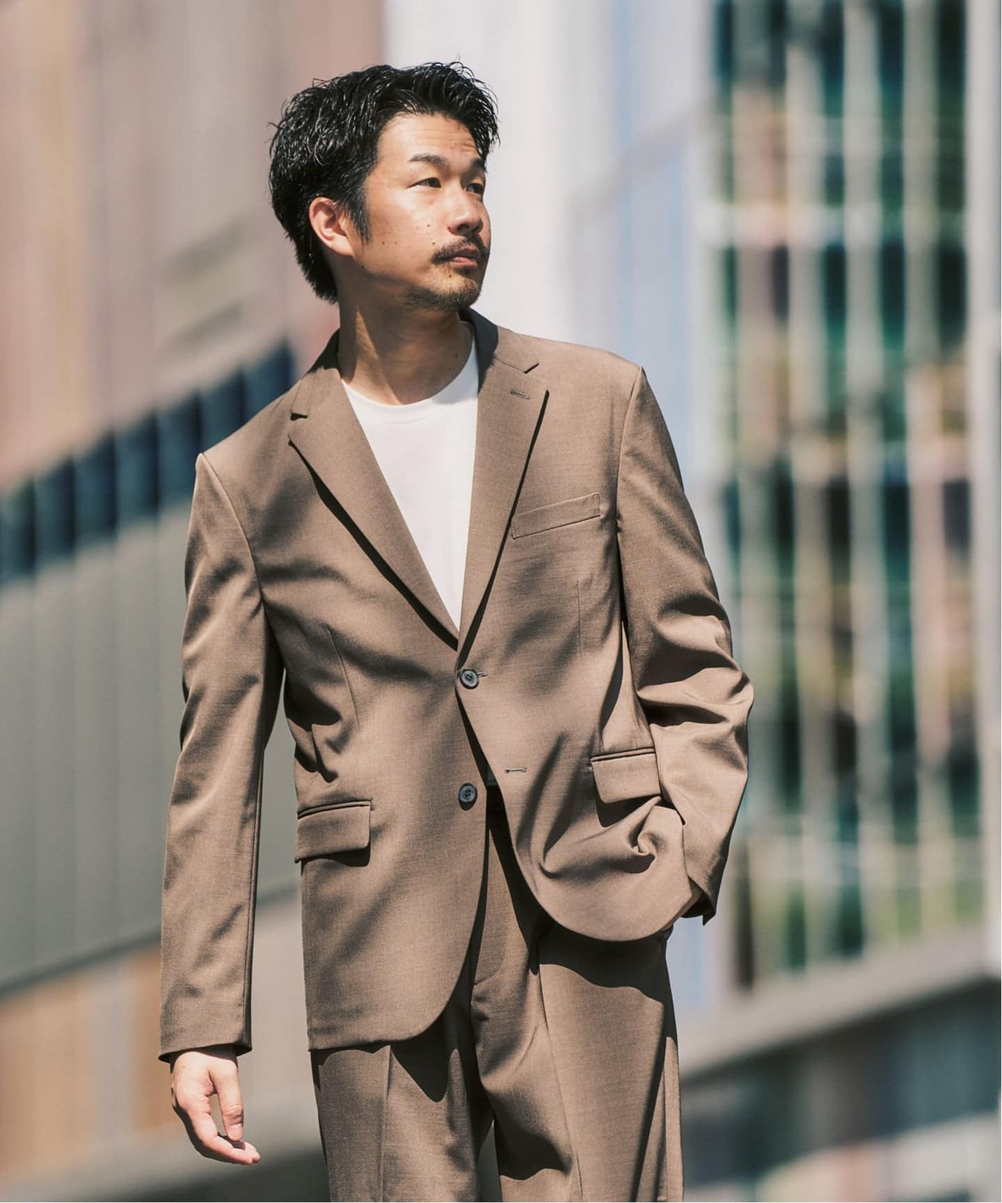 ツイルストレッチ セットアップ（スーツ・セットアップ）｜417 EDIFICE