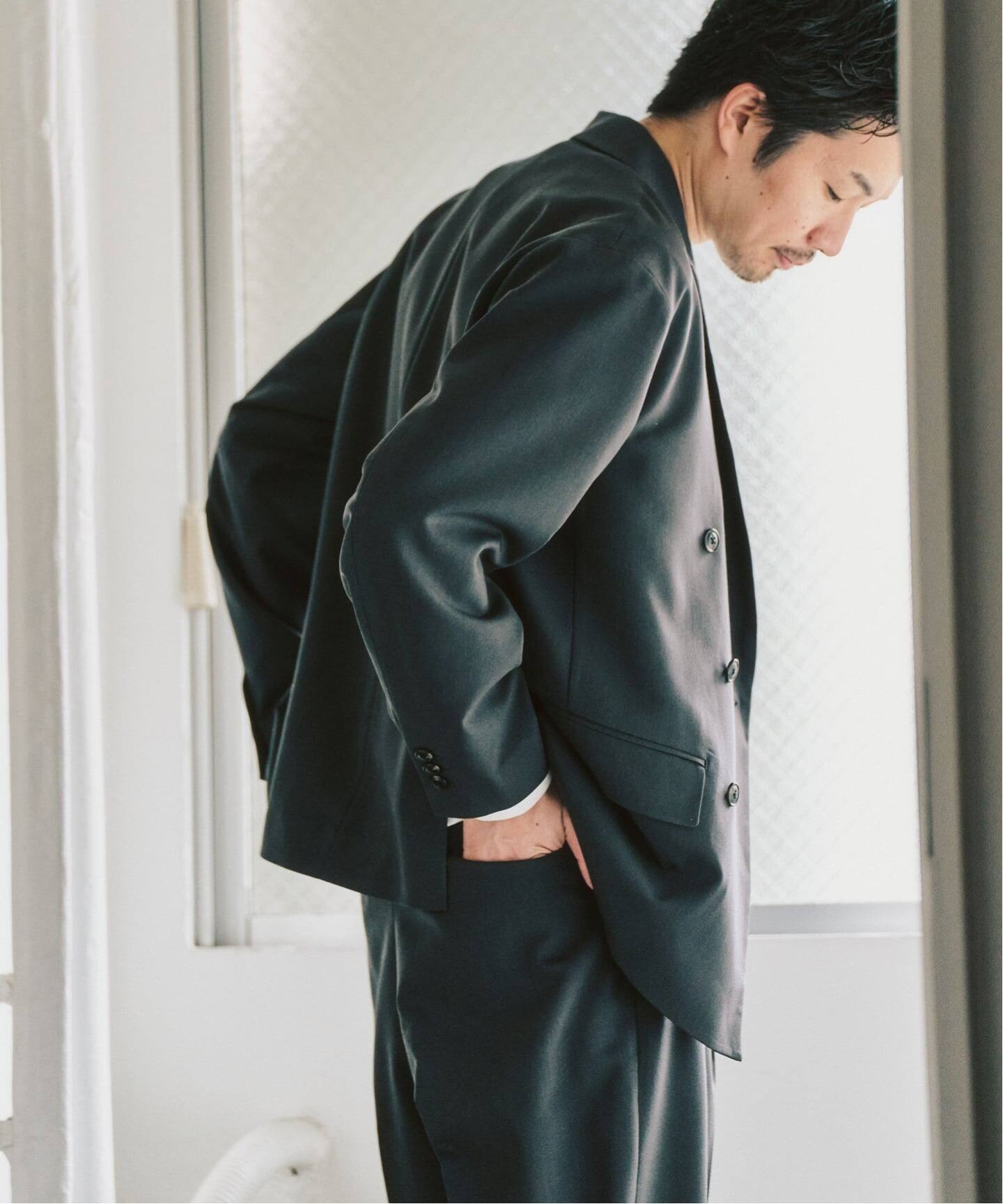 TRダブルワイドセットアップ ”ジャケット1点+パンツ1点” の2点セット
