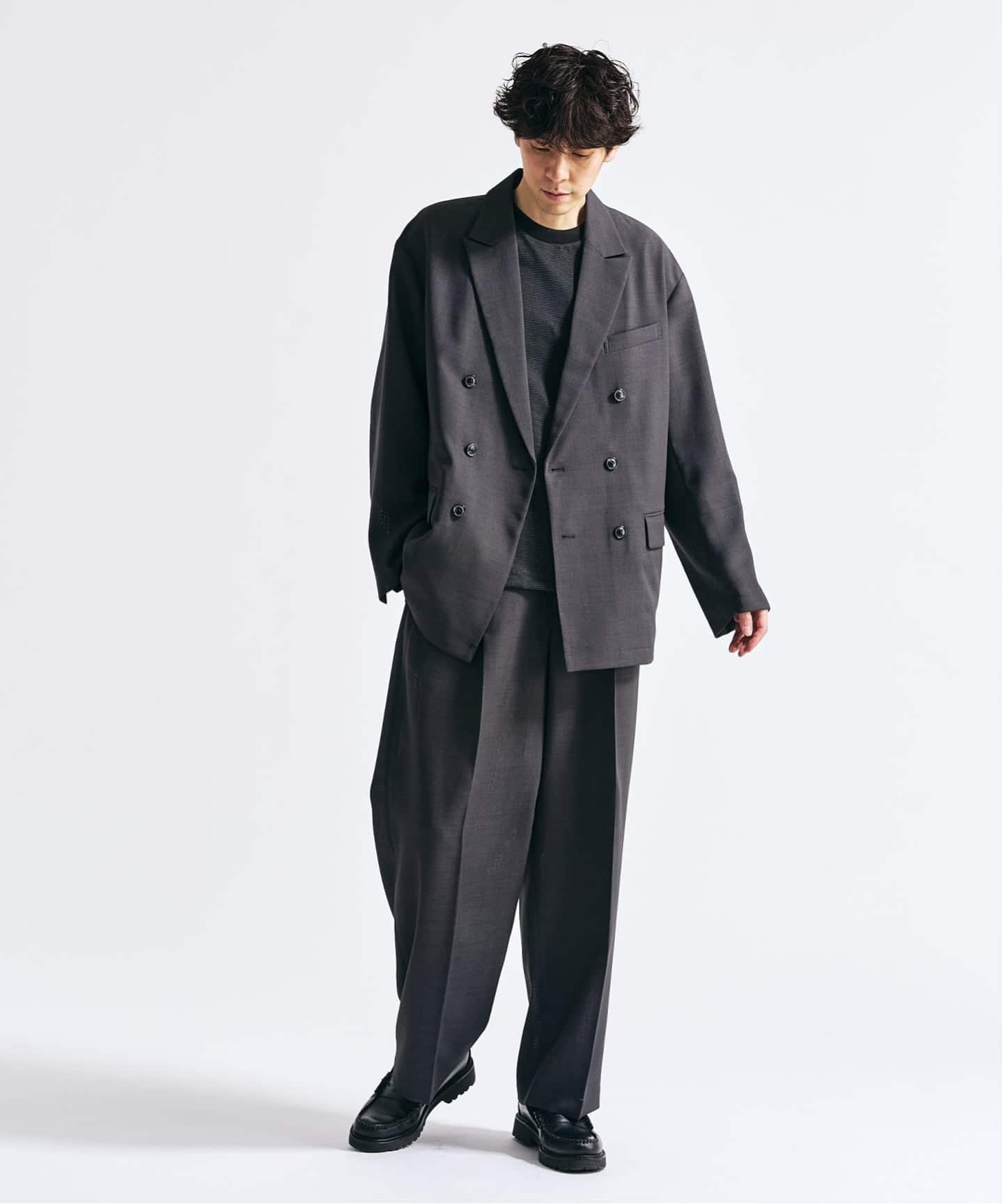 EVALET / エバレット】メッシュ Wワイドセットアップ ”WEB限定