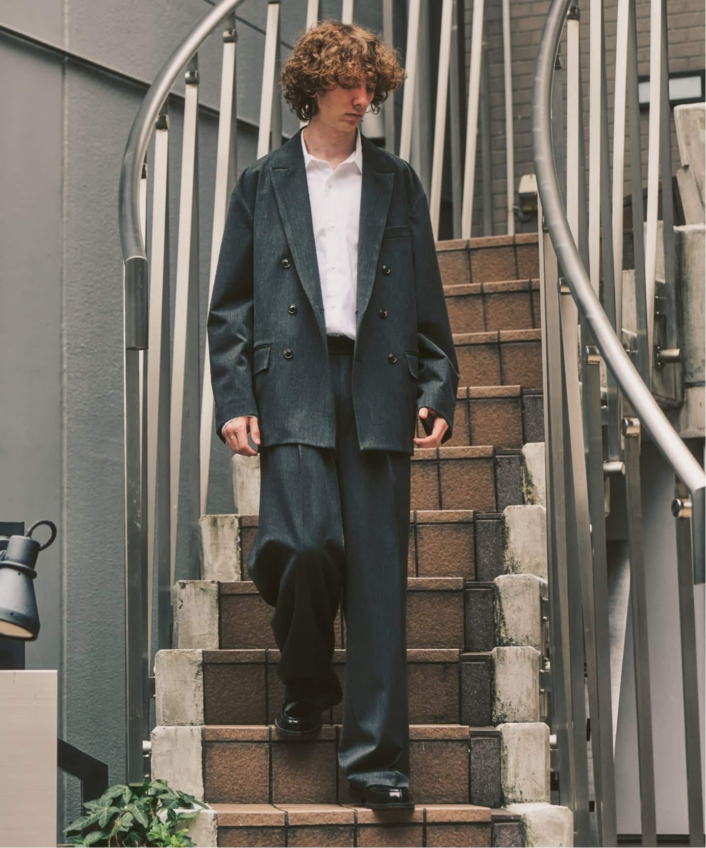 WEB限定》T/Rツイル ダブルワイドセットアップ（スーツ・セットアップ