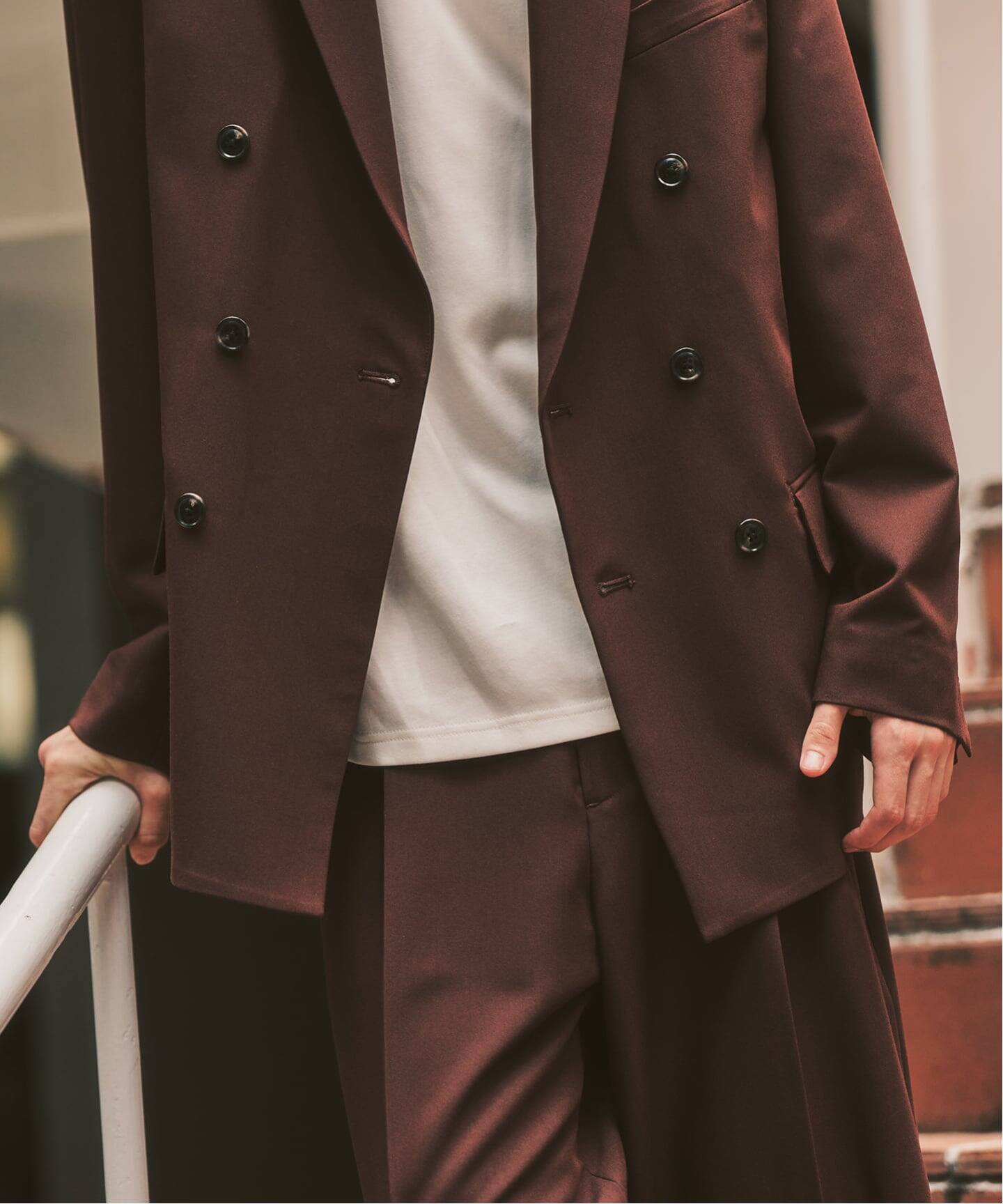 WEB限定》T/Rツイル ダブルワイドセットアップ（スーツ・セットアップ