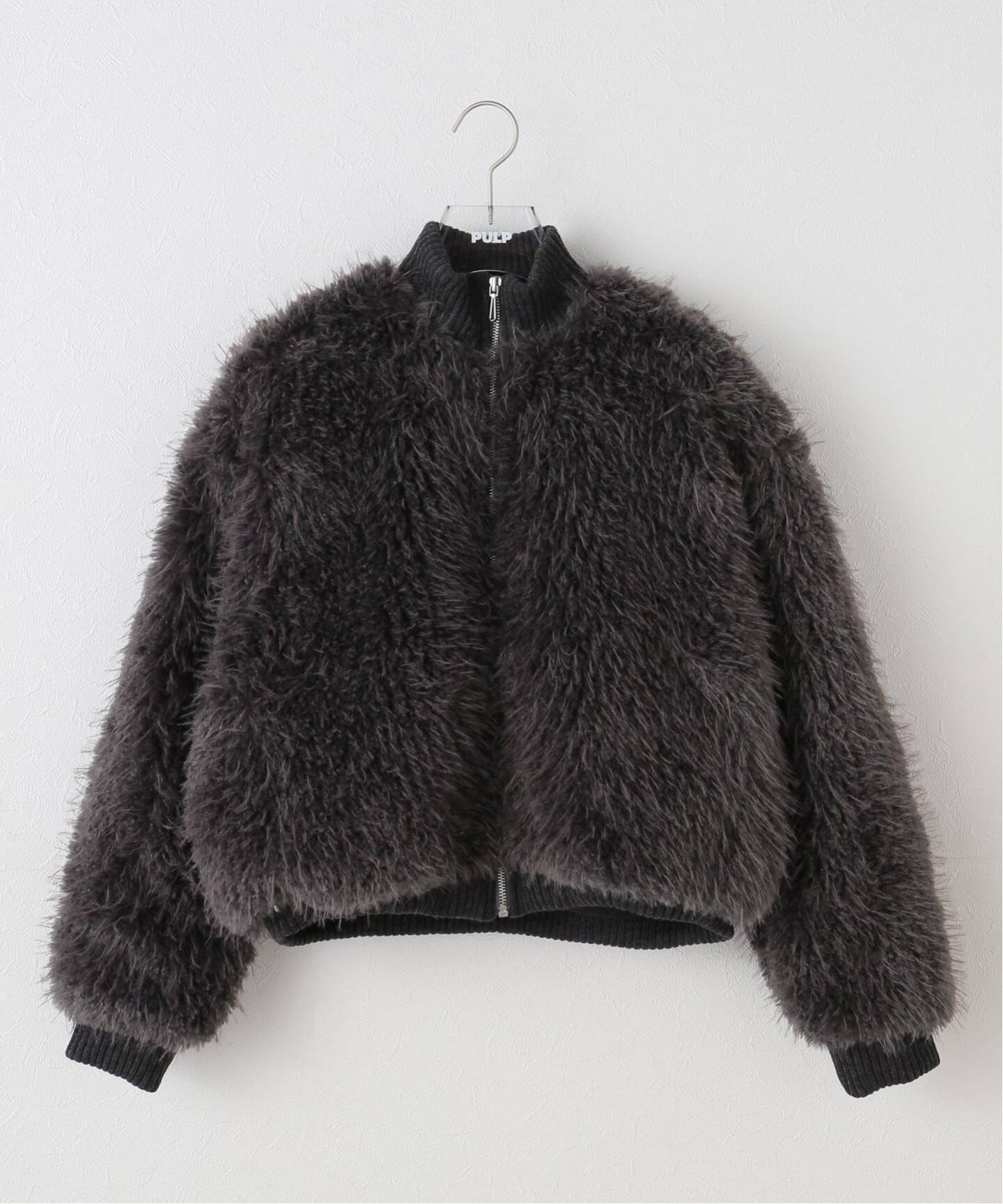 Geek Office / ギークオフィス】POLYSOOEM / SHAGGY FAUX FUR JACKET