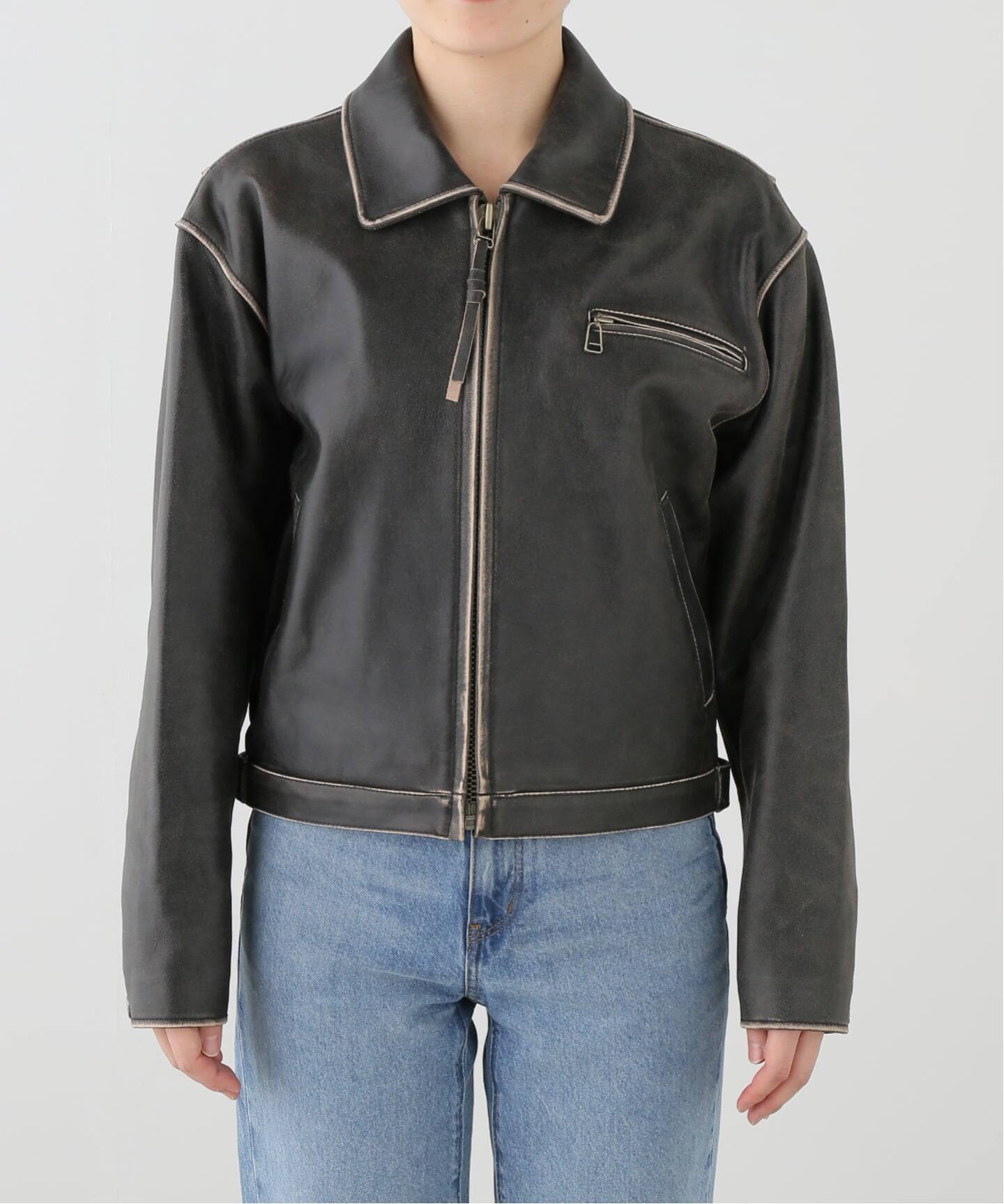 Geek Office / ギークオフィス OPEN YY Woven CLASSIC BIKER JAKET