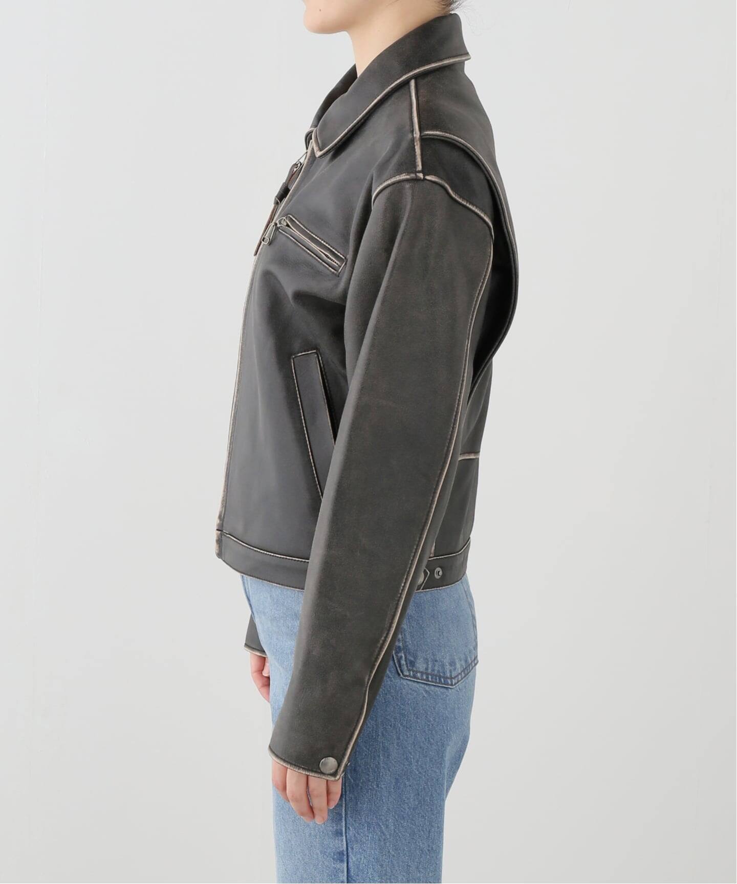 Geek Office / ギークオフィス OPEN YY Woven CLASSIC BIKER JAKET