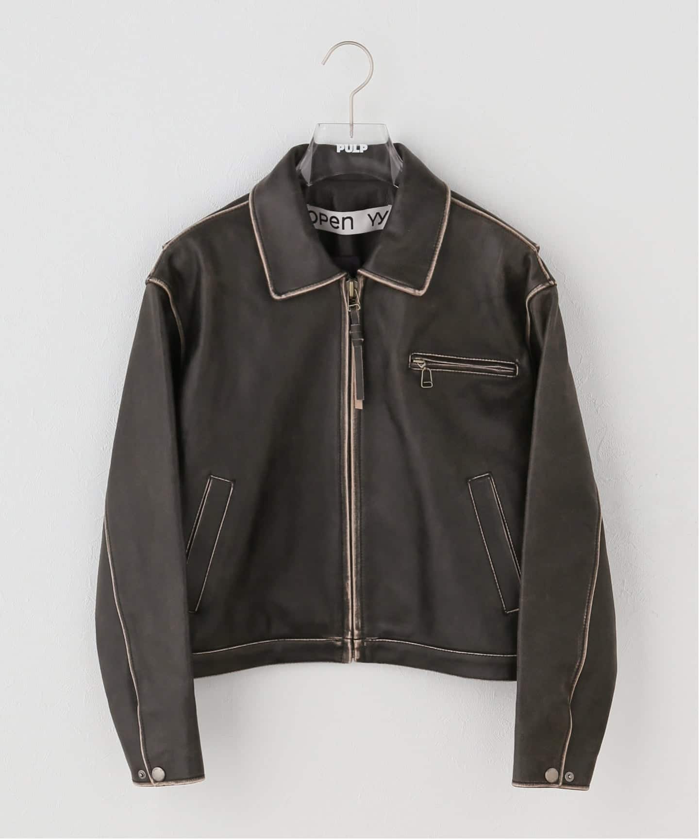 Geek Office / ギークオフィス OPEN YY Woven CLASSIC BIKER JAKET