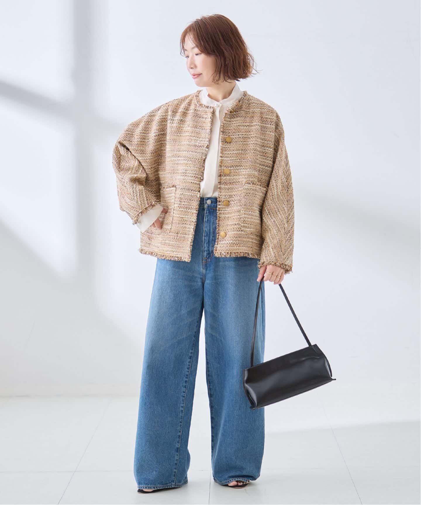 予約》GIOLICA TWEED ドルマンジャケット（その他ジャケット・スーツ