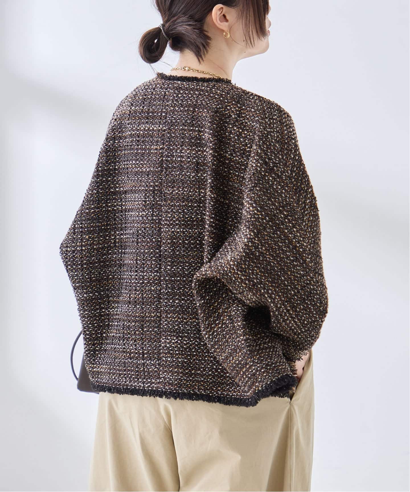 予約》GIOLICA TWEED ドルマンジャケット（その他ジャケット・スーツ