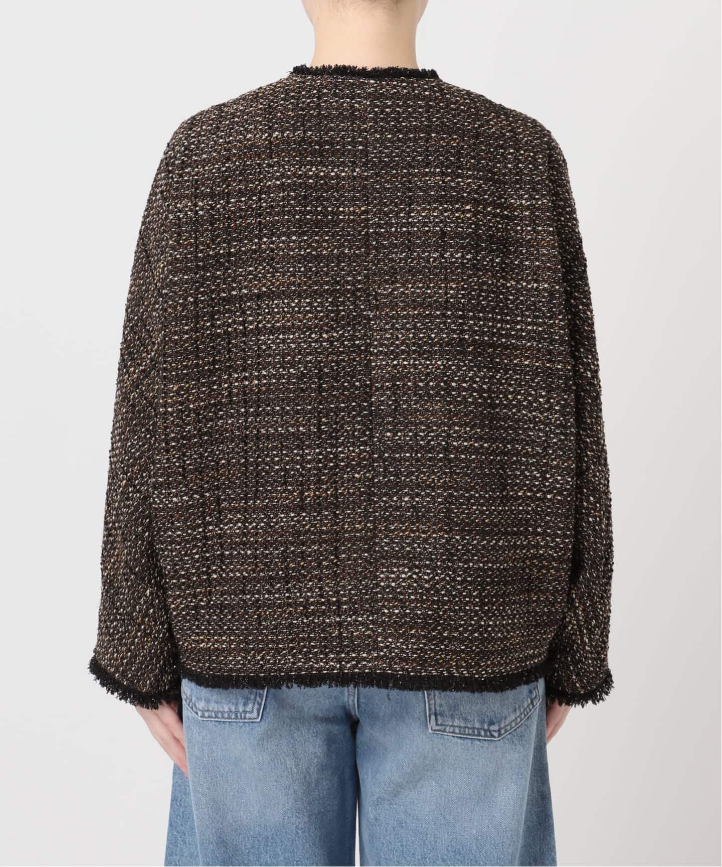 GIOLICA TWEED ドルマンジャケット（その他ジャケット・スーツ