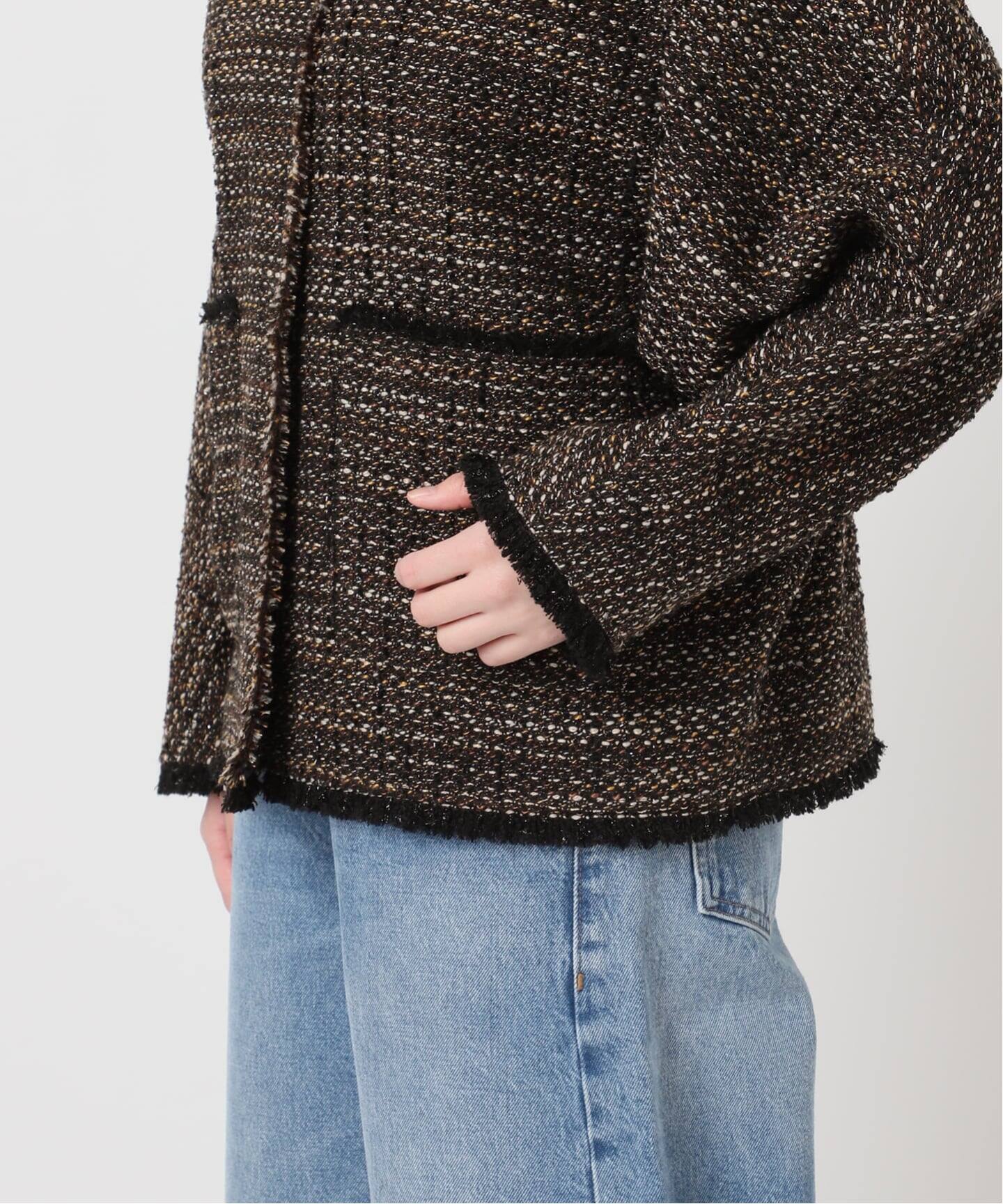 GIOLICA TWEED ドルマンジャケット（その他ジャケット・スーツ