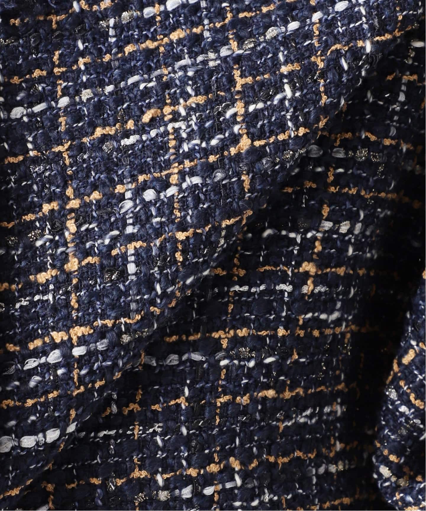 予約》GIOLICA TWEED ドルマンジャケット（ノーカラージャケット