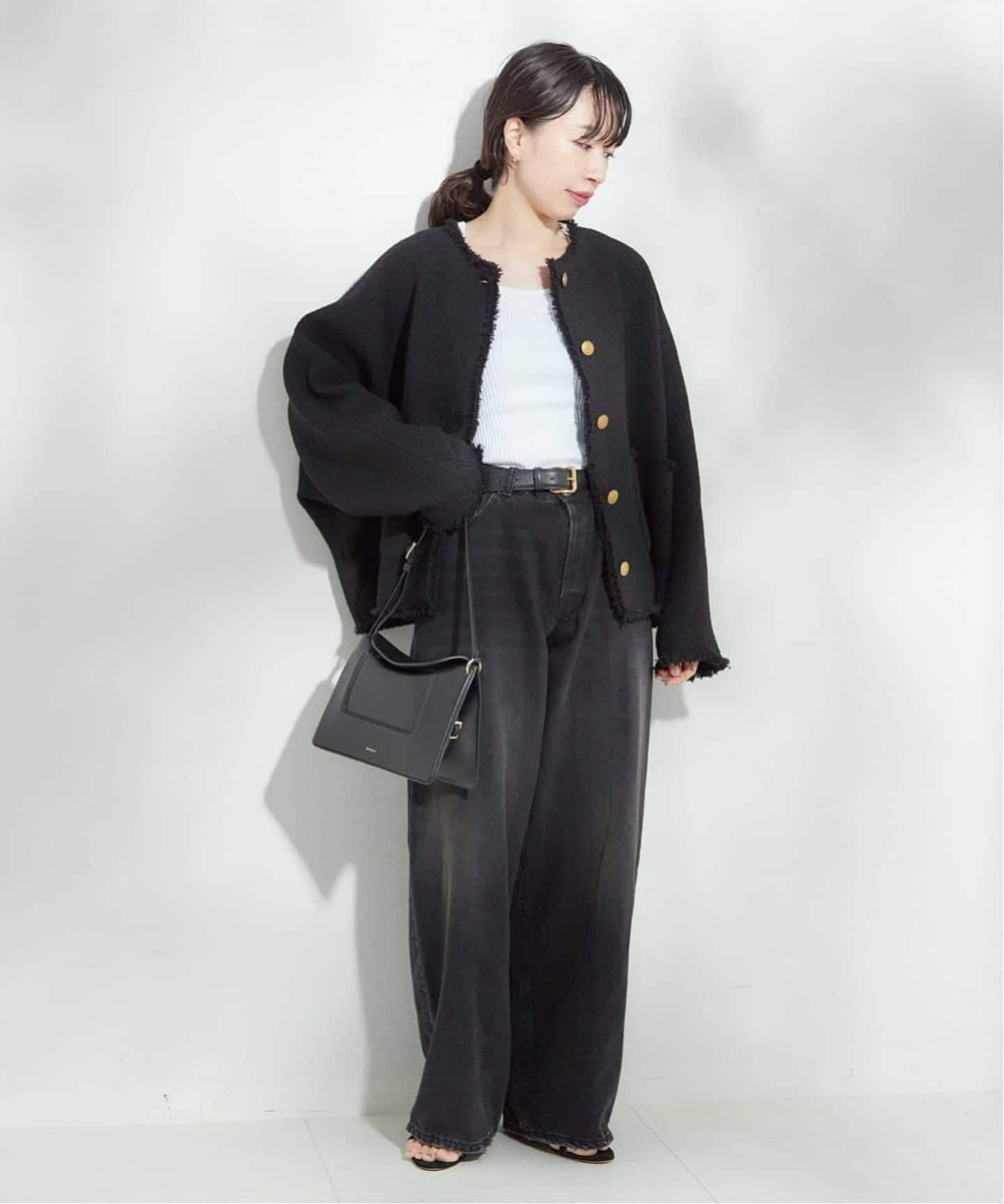 ジャーナルスタンダードレザージュ　GIOLICOTWEED ドルマンジャケット 追加》《SP》GIOLICATWEED ドルマンジャケット | ジャーナル