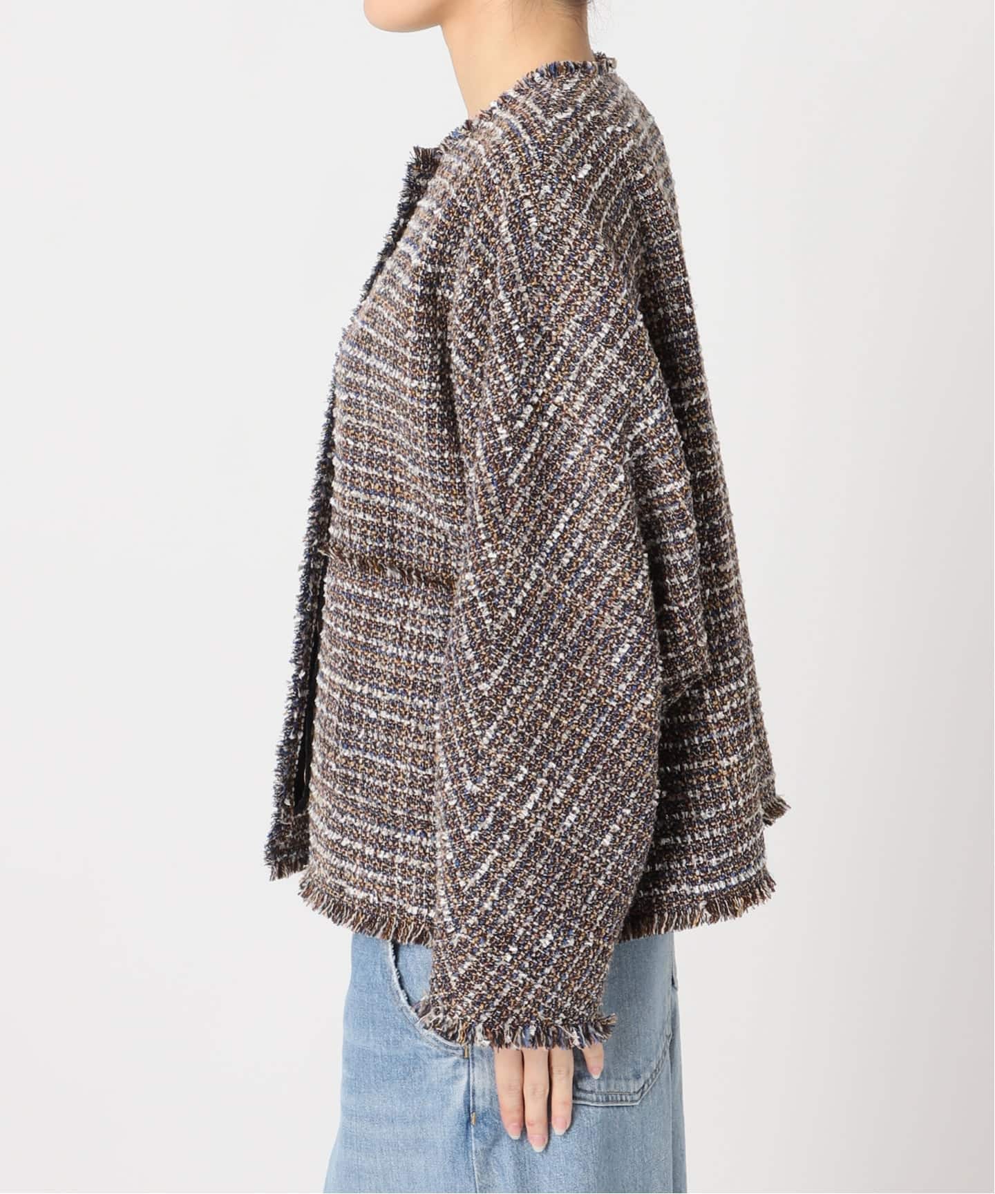 追加5》【金子綾さん着用】GIOLICATWEED ドルマンジャケット（ノー