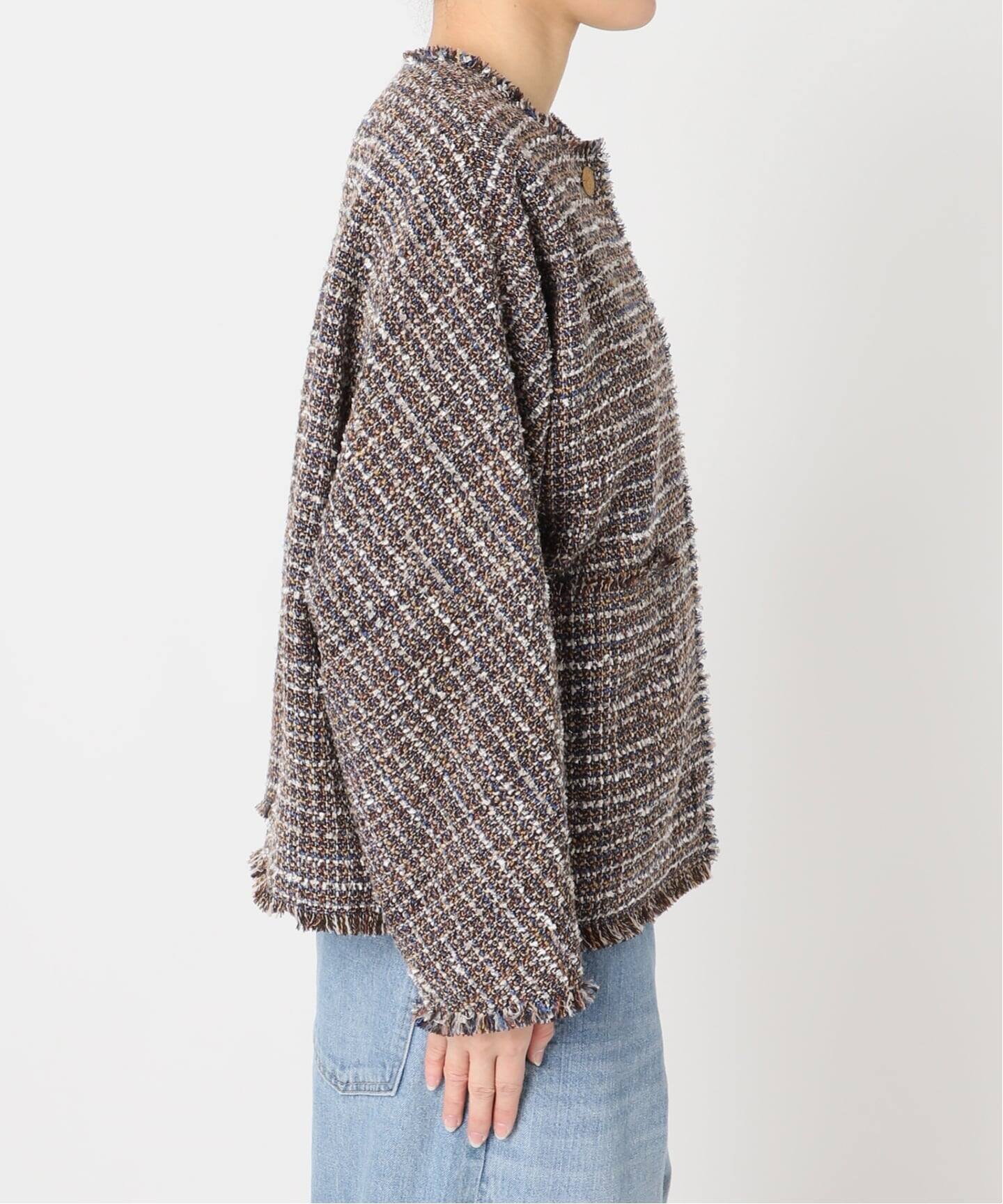 追加5》【金子綾さん着用】GIOLICATWEED ドルマンジャケット（ノー