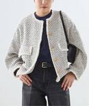 《予約》GIOLICATWEED ドルマンジャケット