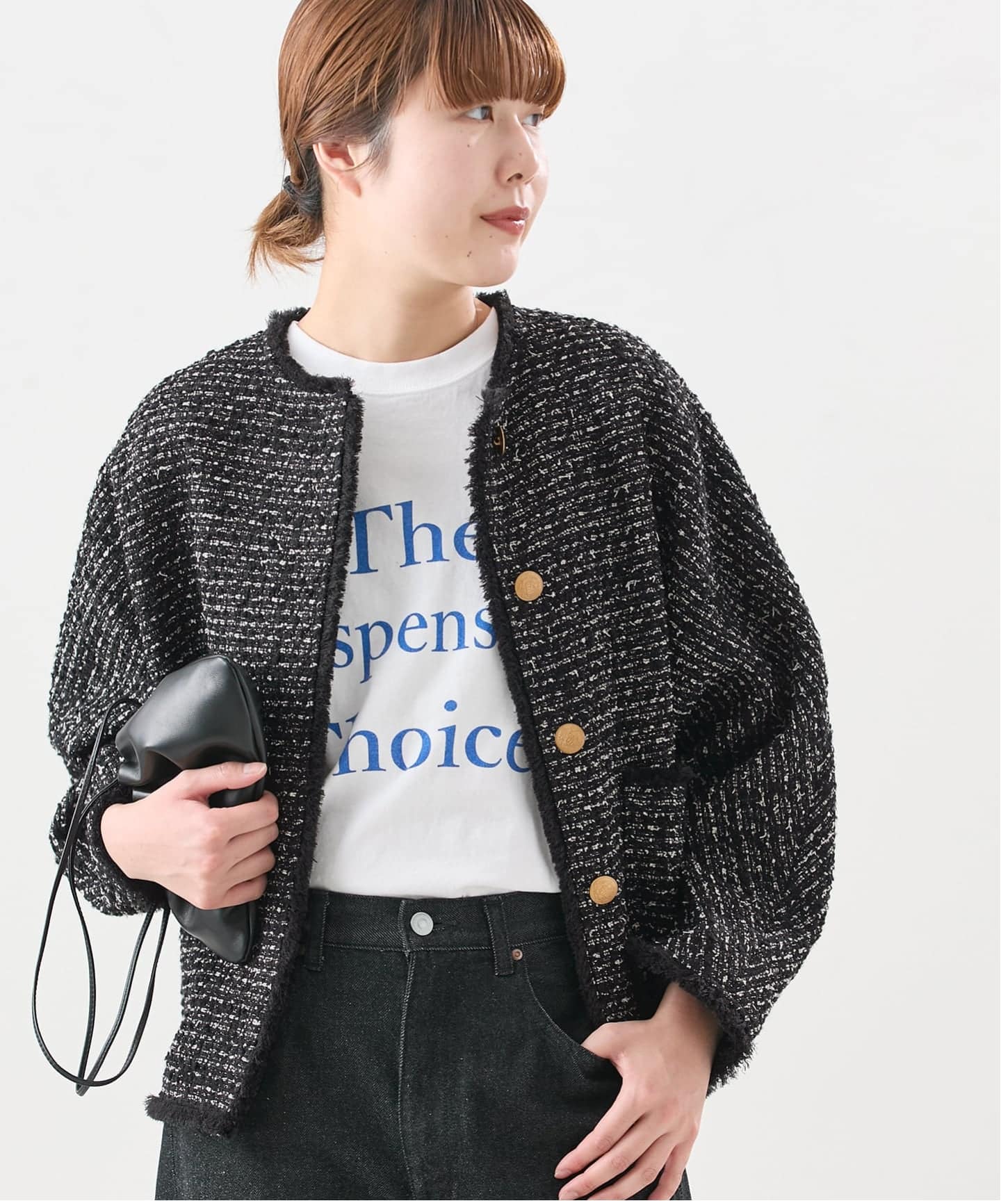 追加予約》【一部店舗＆WEB限定】GIOLICATWEED ドルマンジャケット 3