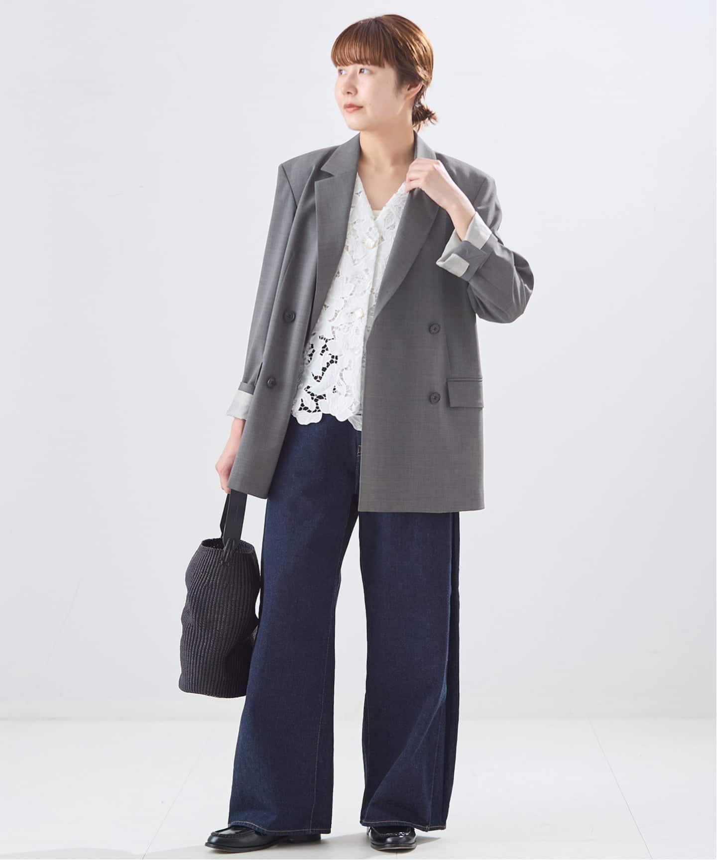 予約》LANA ダブルブレストジャケット（テーラードジャケット