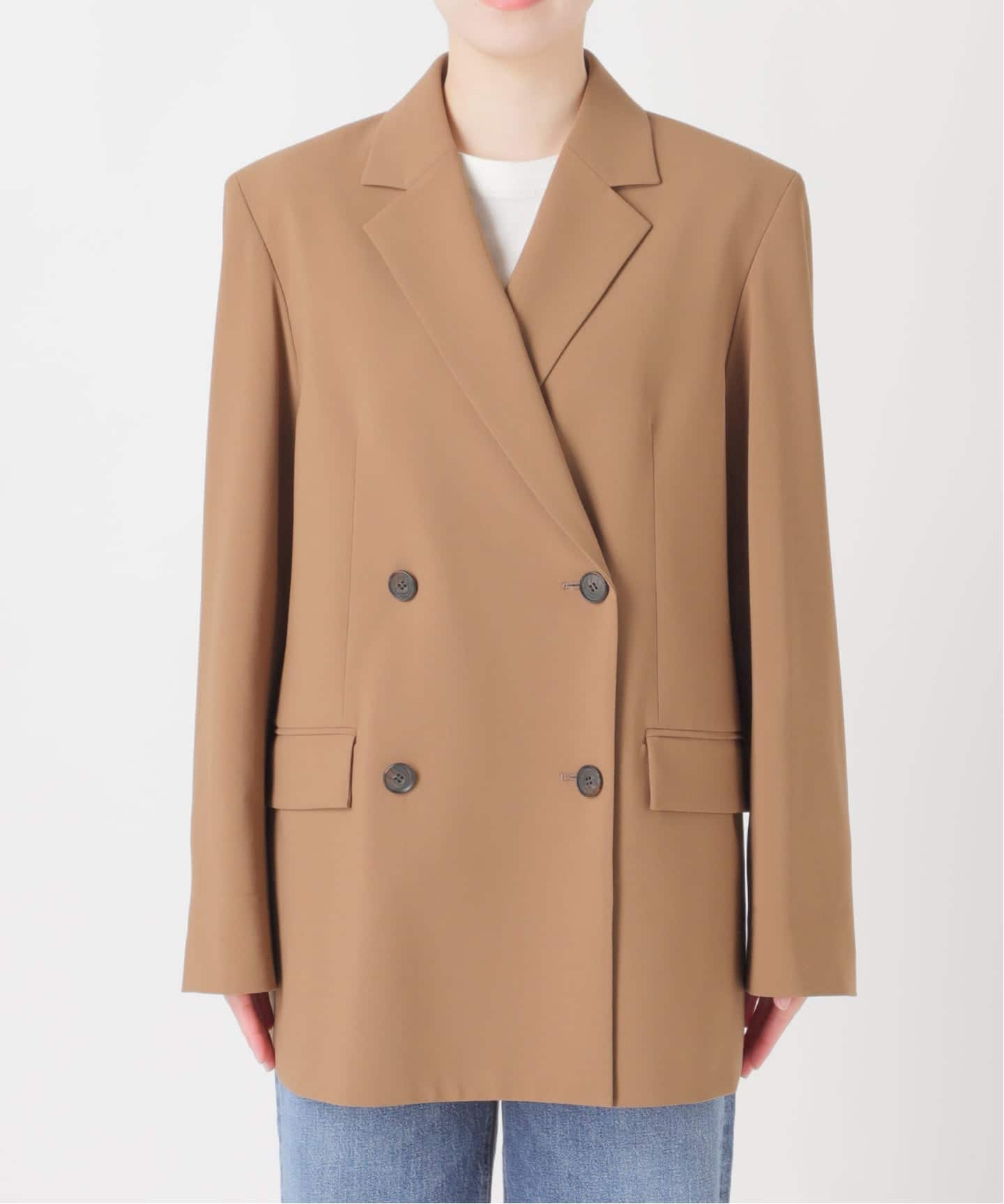 予約》LANA ダブルブレストジャケット（テーラードジャケット