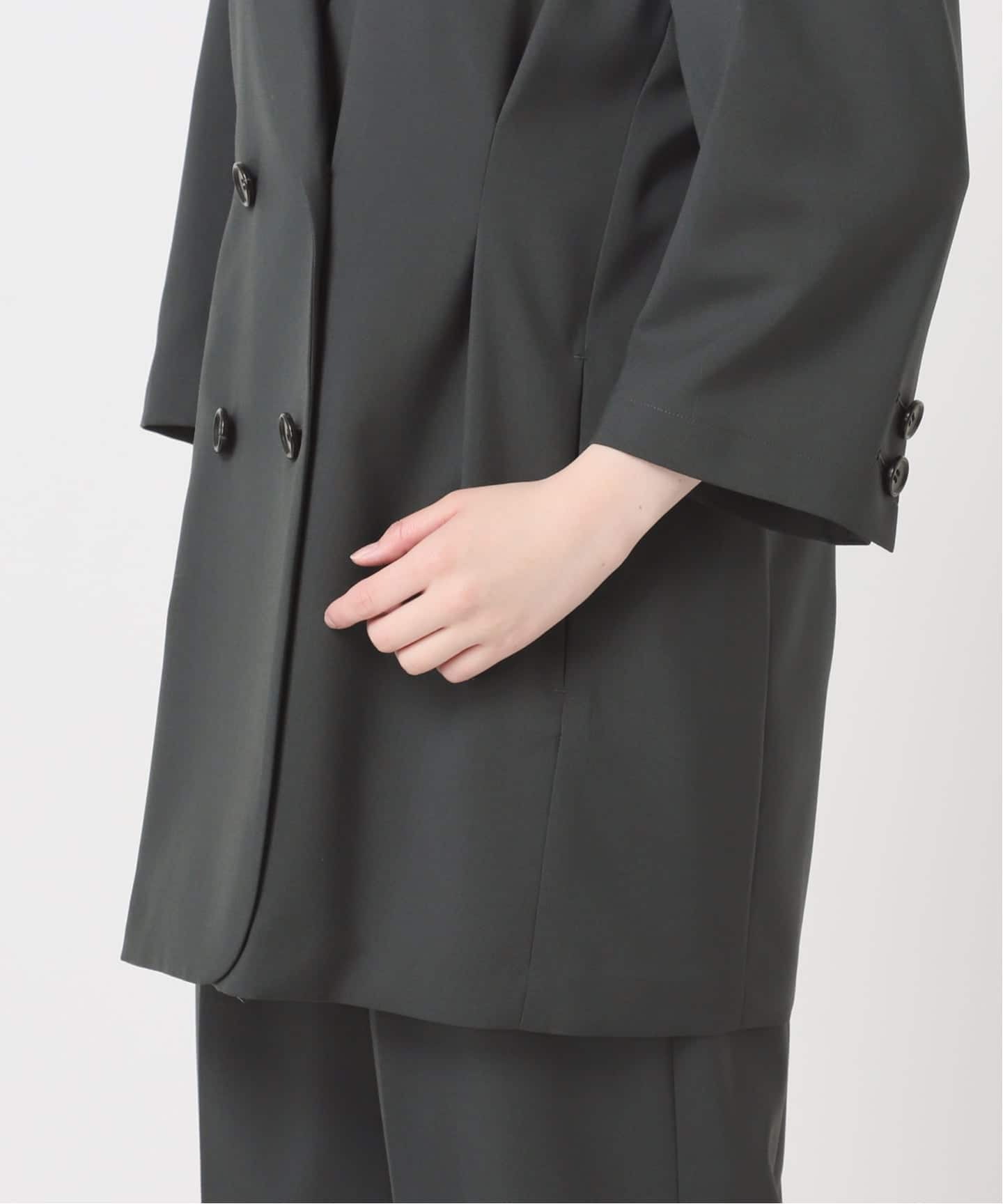 セットアップ可》POPLIN タックジャケット（その他ジャケット・スーツ