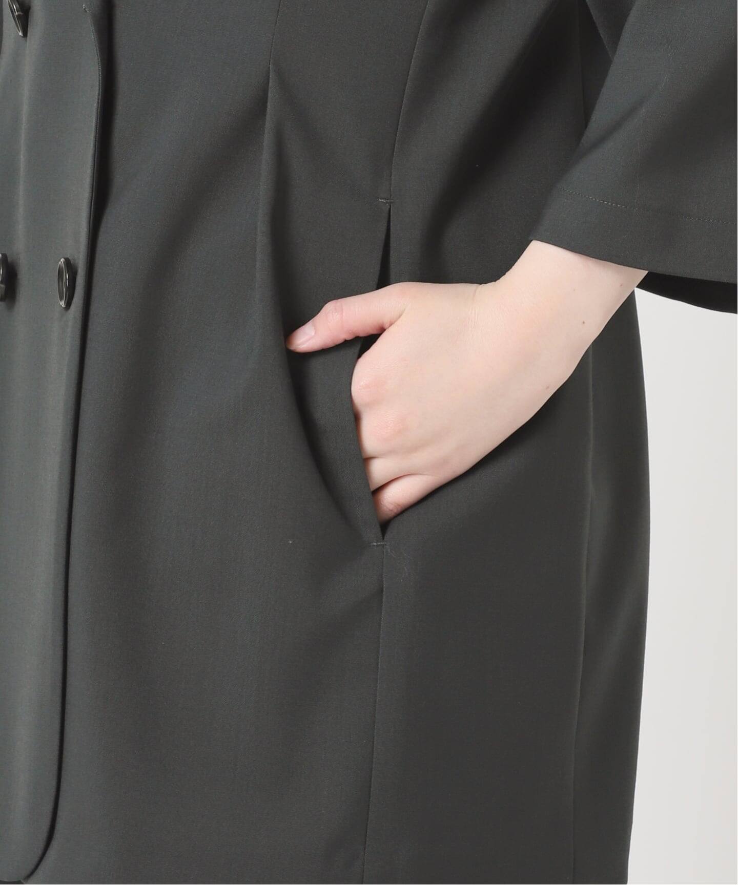 セットアップ可》POPLIN タックジャケット（その他ジャケット・スーツ