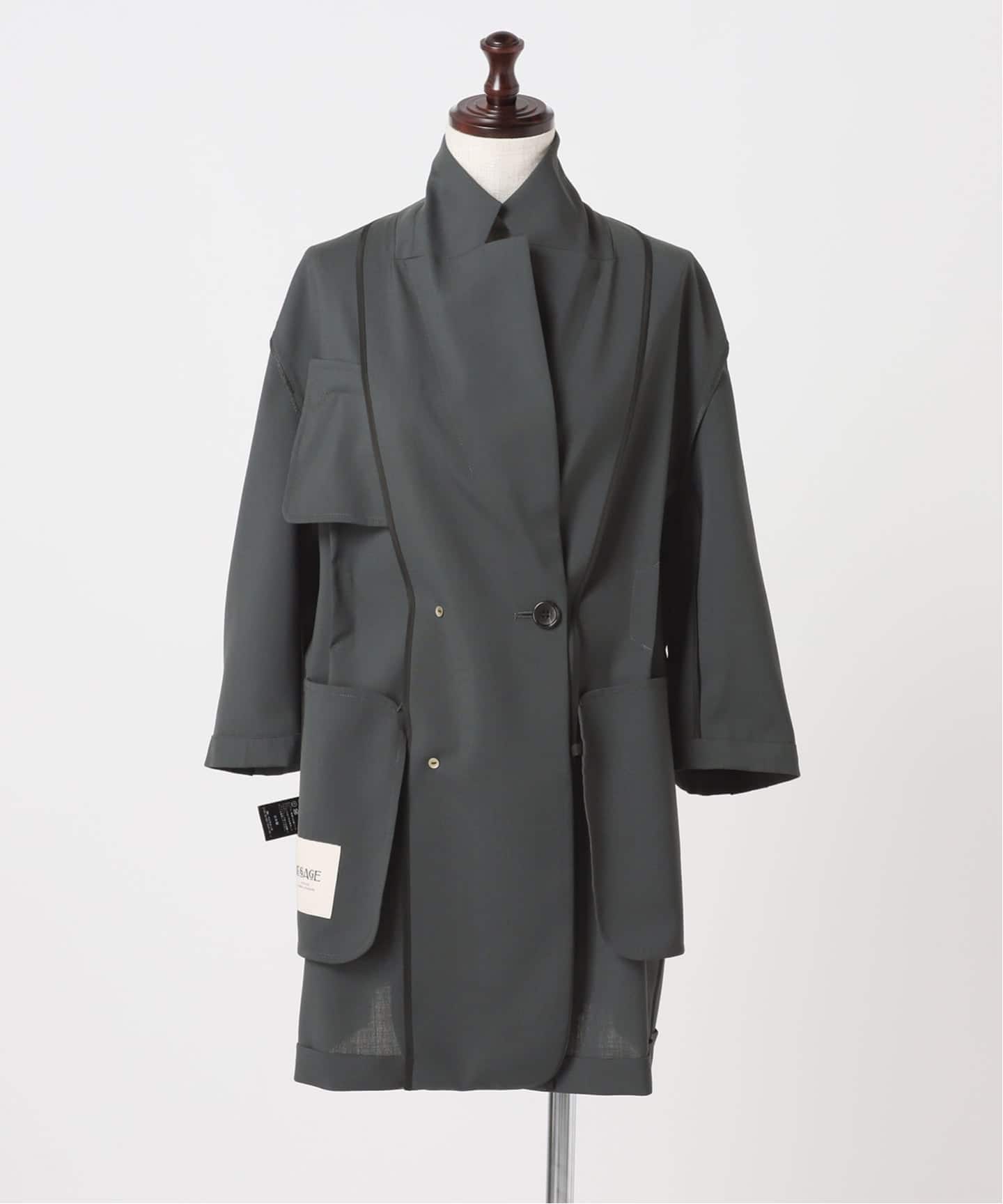 セットアップ可》POPLIN タックジャケット（その他ジャケット・スーツ
