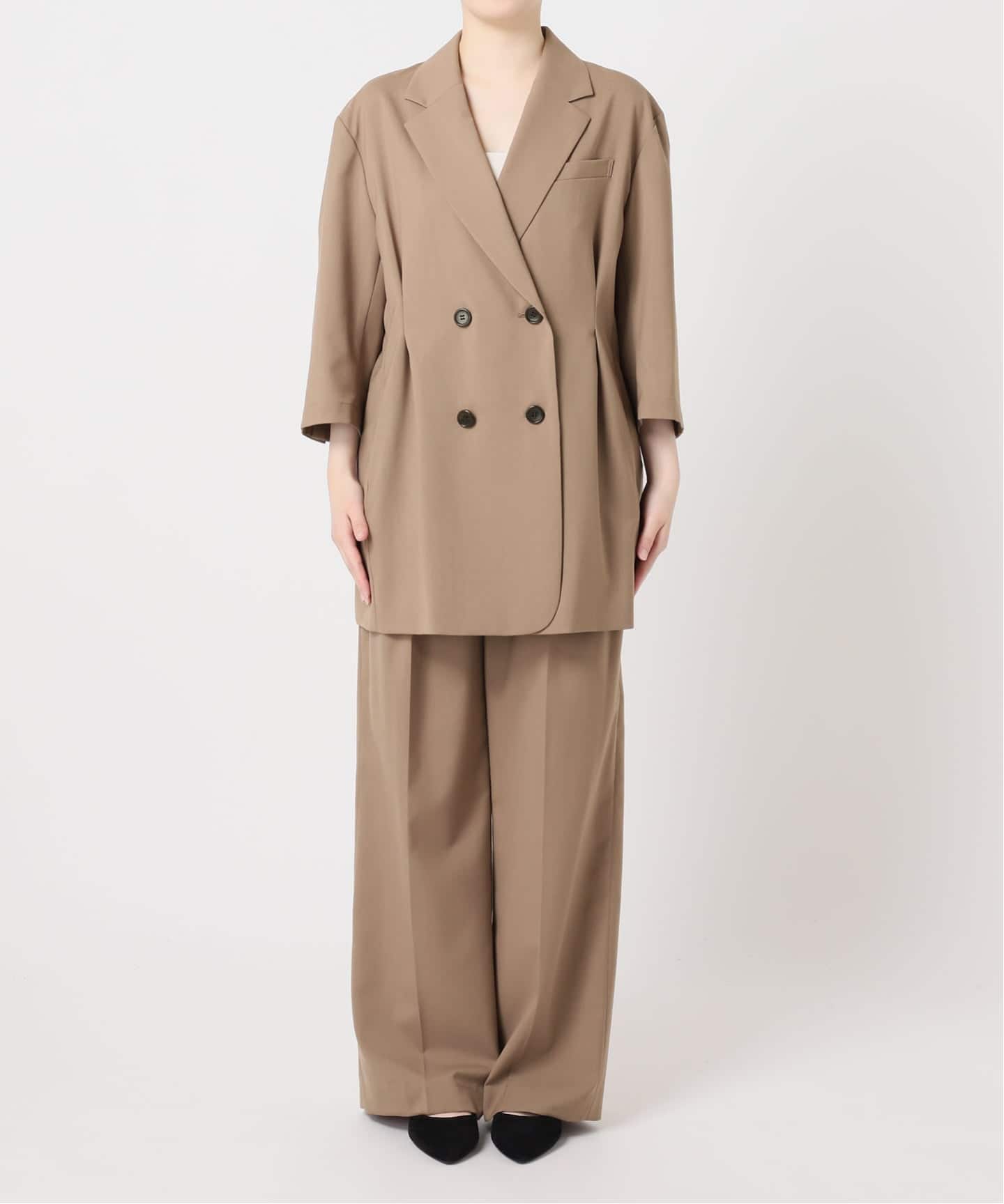 セットアップ可》POPLIN タックジャケット（その他ジャケット・スーツ