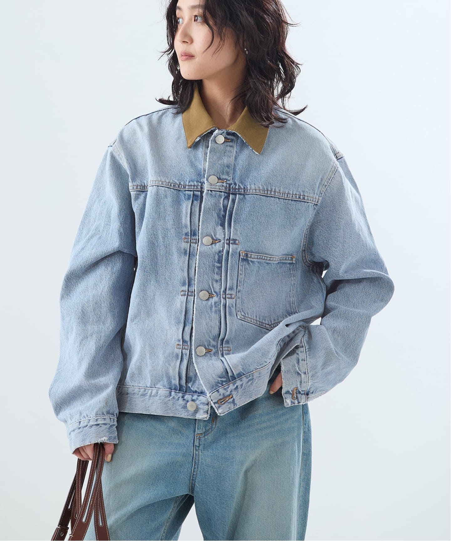 予約》【HAIKURE/ハイクル】GORDON PASADENA BLUE ジャケット（デニム