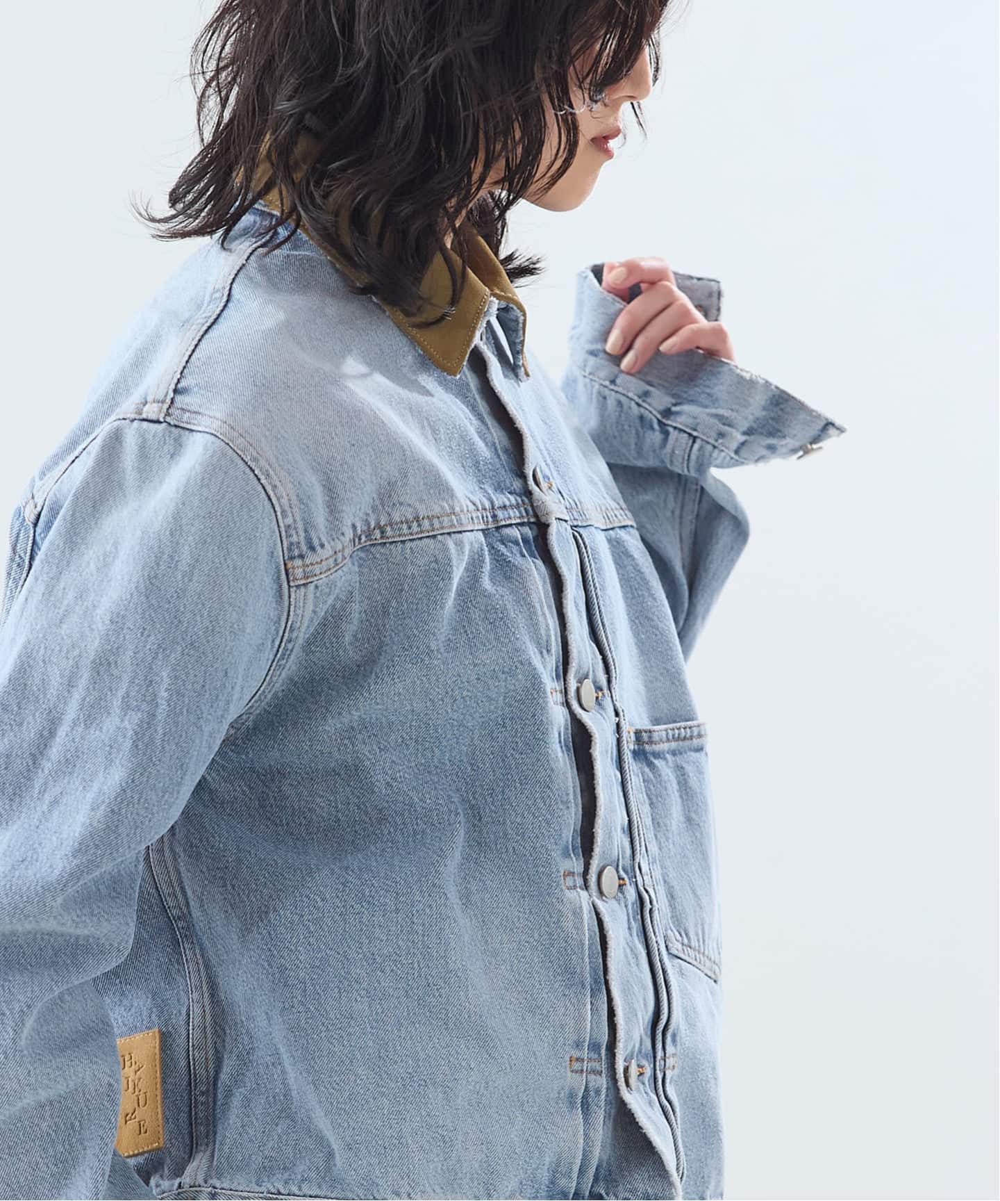 予約》【HAIKURE/ハイクル】GORDON PASADENA BLUE ジャケット（デニム