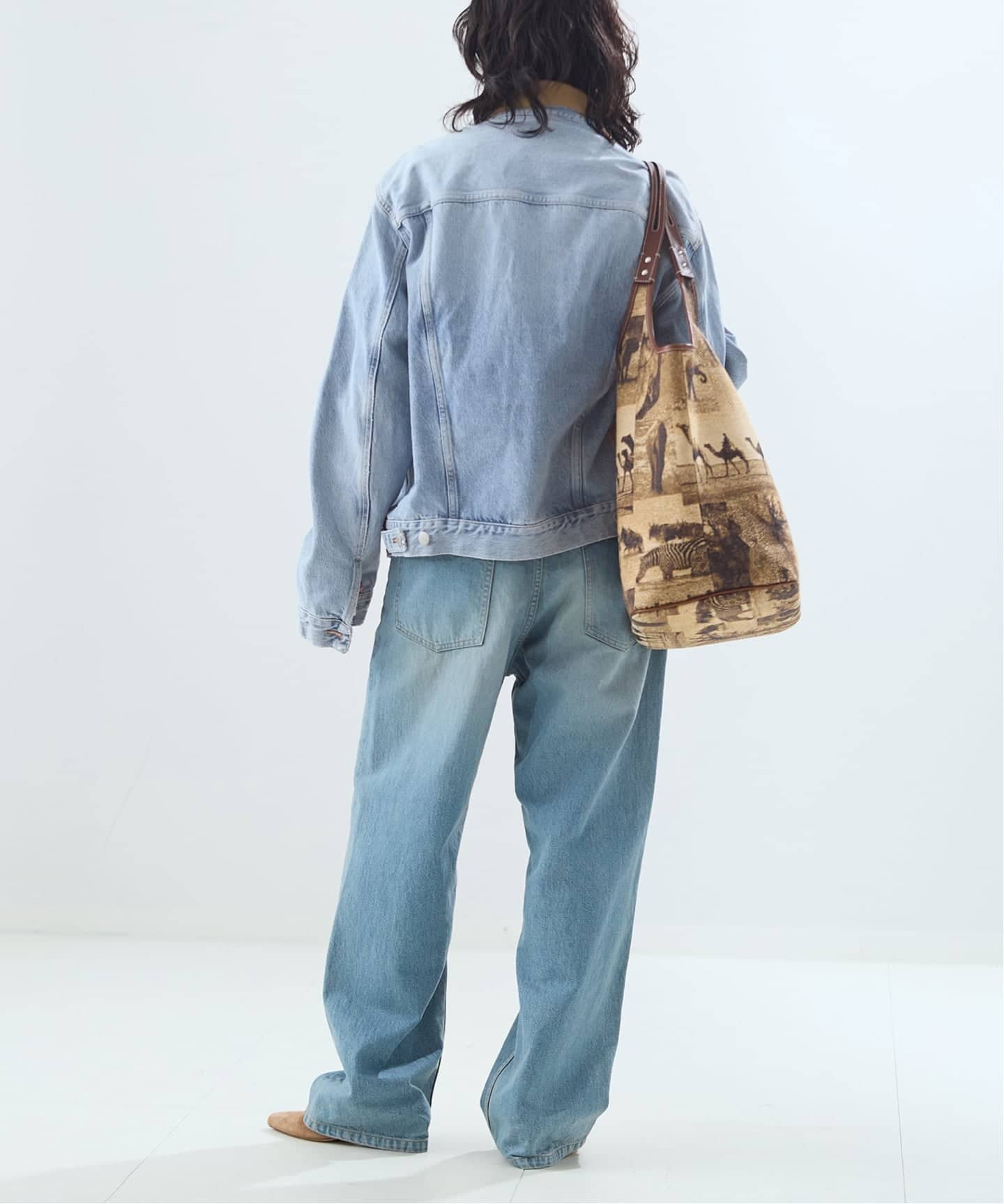 予約》【HAIKURE/ハイクル】GORDON PASADENA BLUE ジャケット（デニム