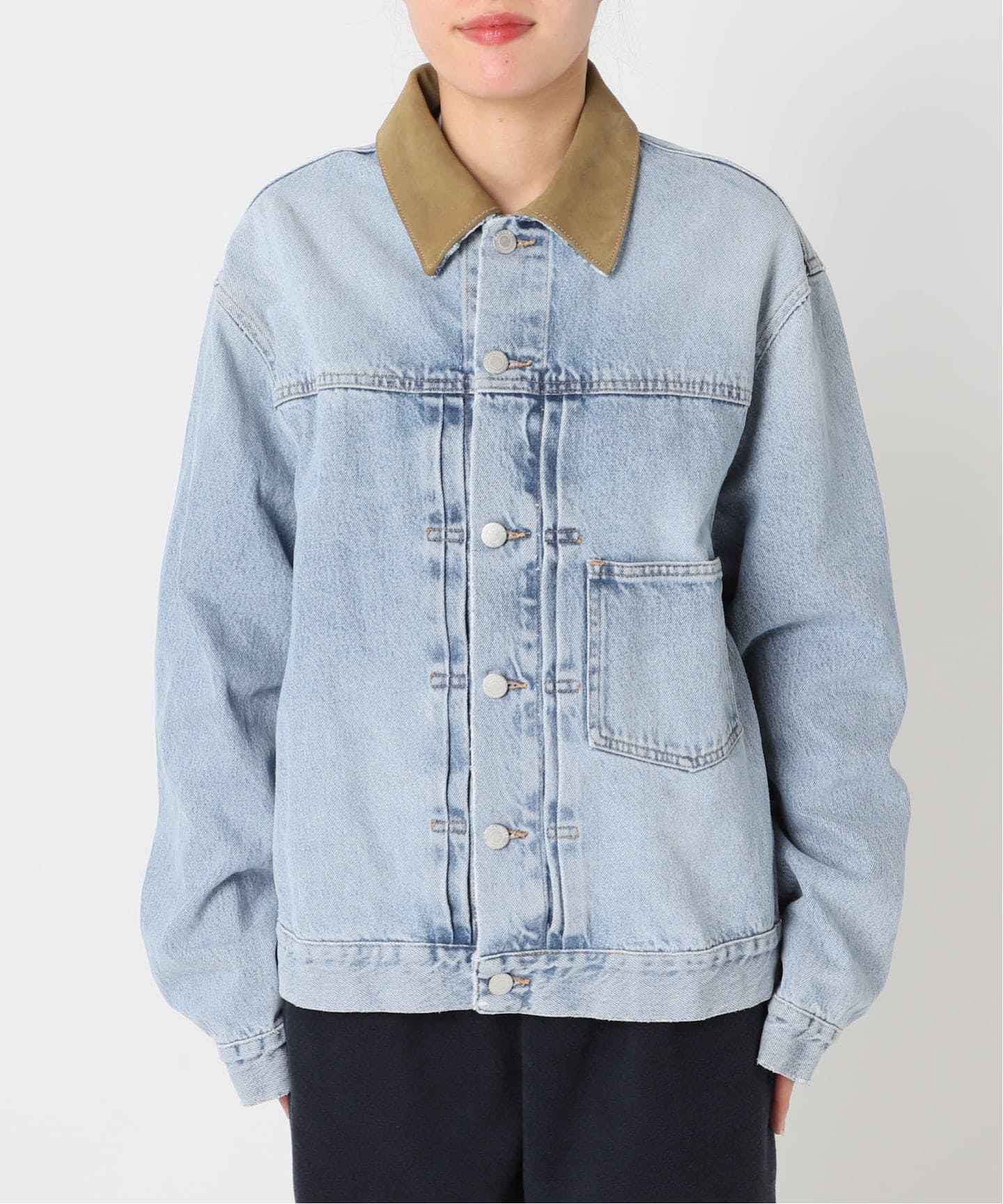 予約》【HAIKURE/ハイクル】GORDON PASADENA BLUE ジャケット（デニム