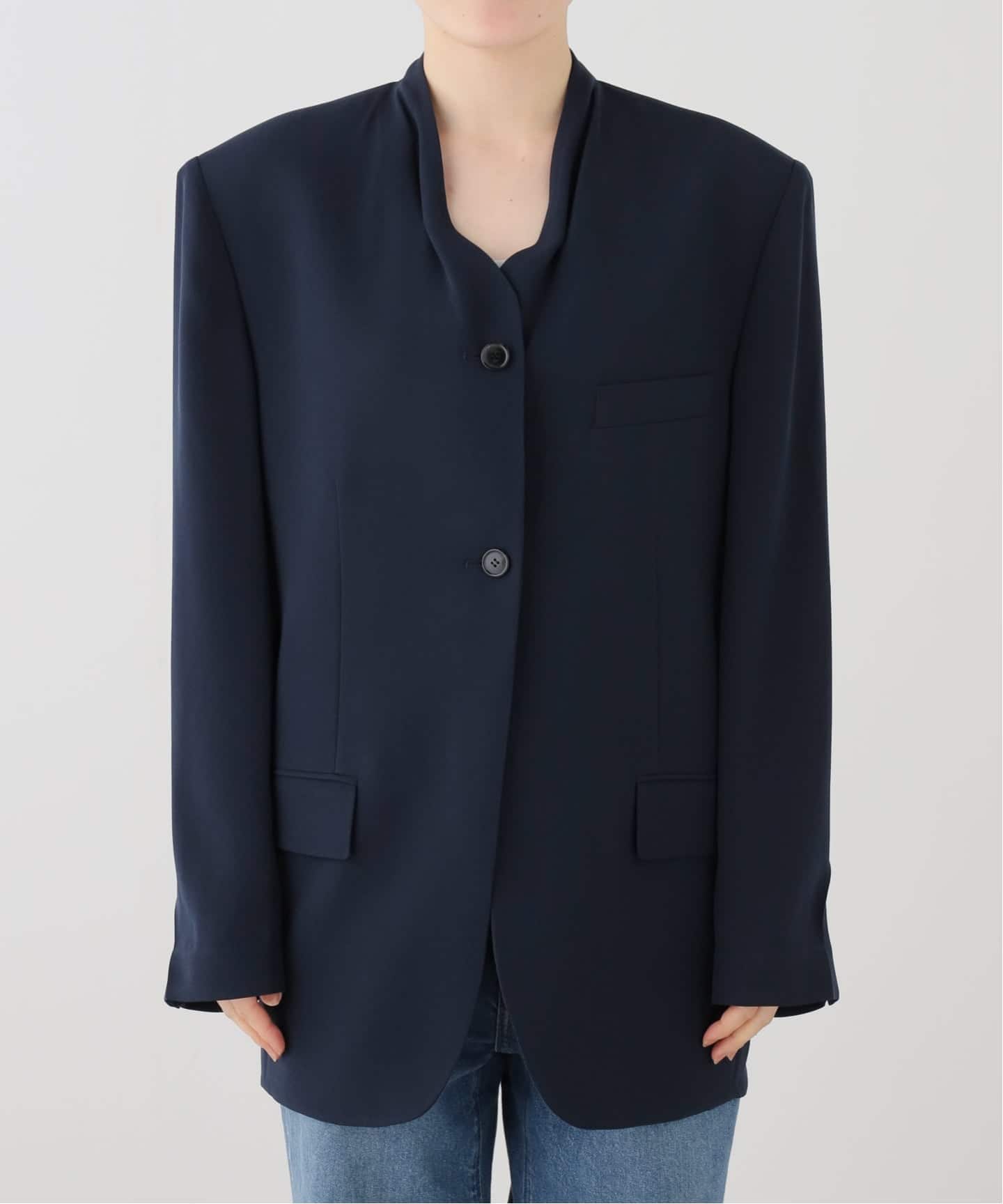RECTO/レクト FLUID SUIT JACKET (NAVY) ジャケット RW26SWJK001NV
