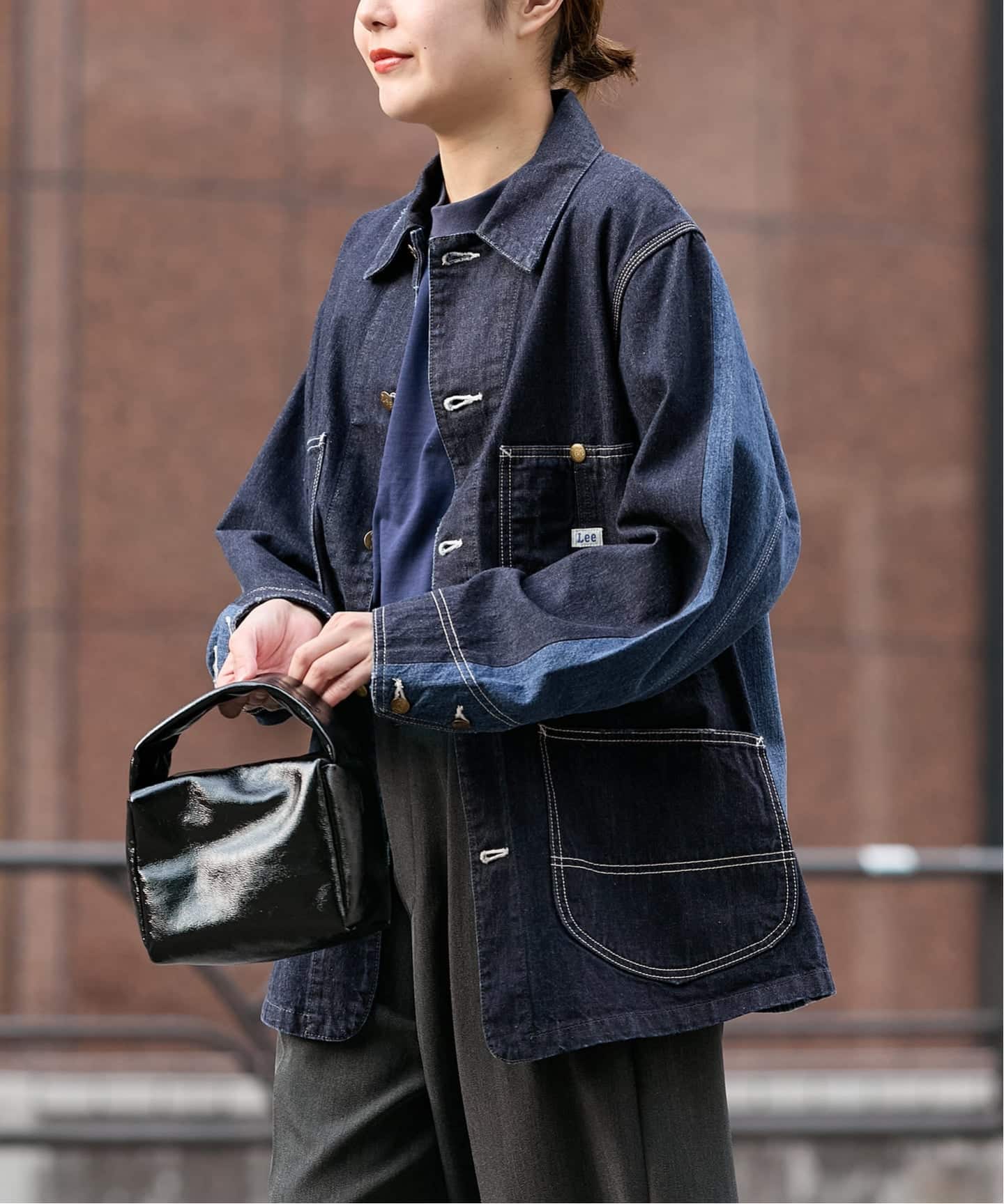 別注【INSCRIRE*LEE*LESSAGE】LOCO JK DENIM USED:カバーオール 別注【INSCRIRE*LEE*LESSAGE】LOCO JK DENIM USED:カバーオール