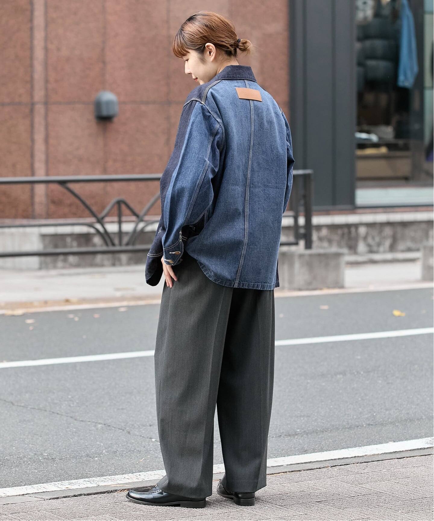 別注【INSCRIRE*LEE*LESSAGE】LOCO JK DENIM USED:カバーオール 別注【INSCRIRE*LEE*LESSAGE】LOCO JK DENIM USED:カバーオール