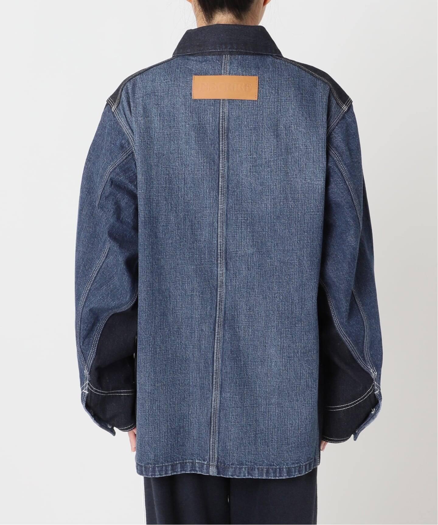 別注【INSCRIRE*LEE*LESSAGE】LOCO JK DENIM USED：カバーオール