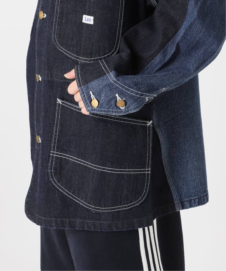 別注【INSCRIRE*LEE*LESSAGE】LOCO JK DENIM USED：カバーオール 
