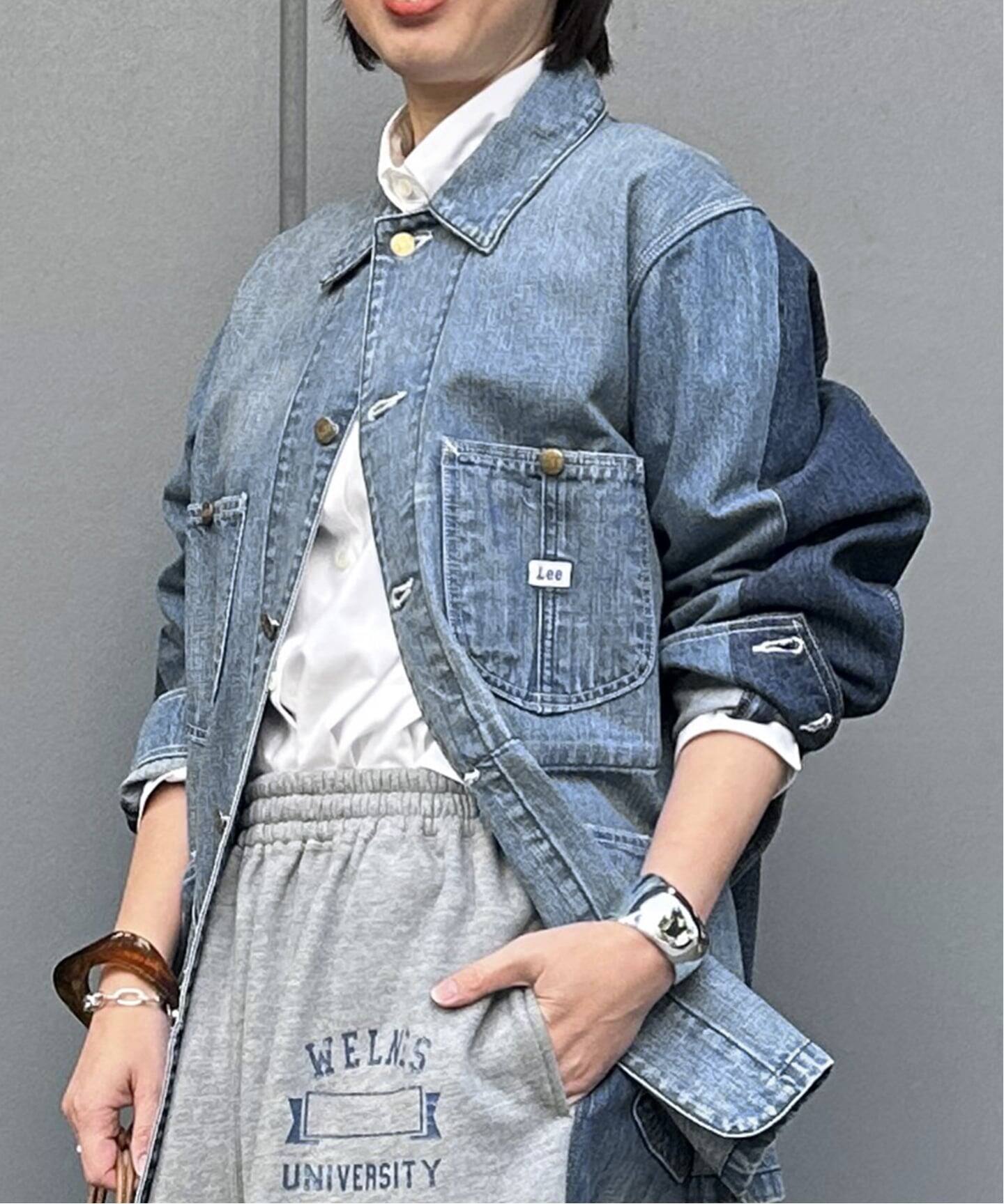 別注【INSCRIRE*LEE*LESSAGE】LOCO JK DENIM OW*U：カバーオール 