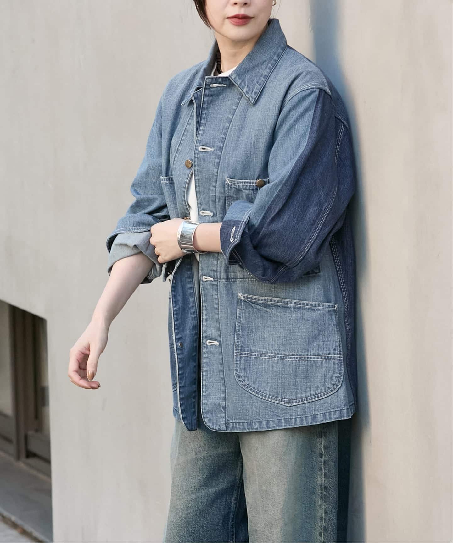 別注【INSCRIRE*LEE*LESSAGE】LOCO JK DENIM OW*U：カバーオール