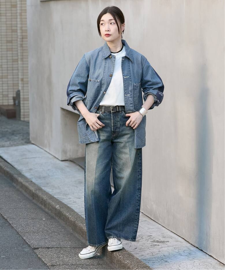 別注【INSCRIRE*LEE*LESSAGE】LOCO JK DENIM OW*U：カバーオール 