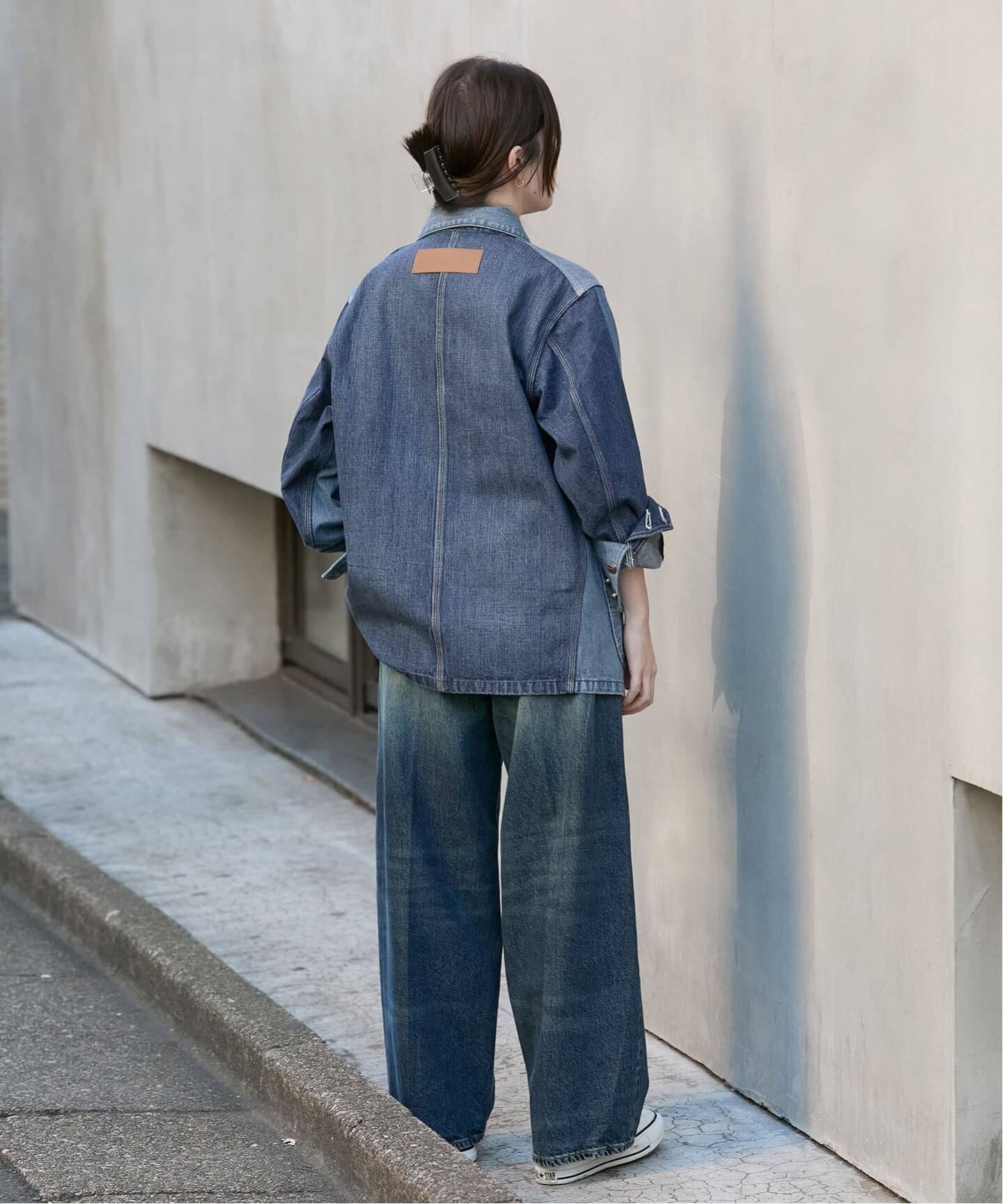 別注【INSCRIRE*LEE*LESSAGE】LOCO JK DENIM OW*U：カバーオール