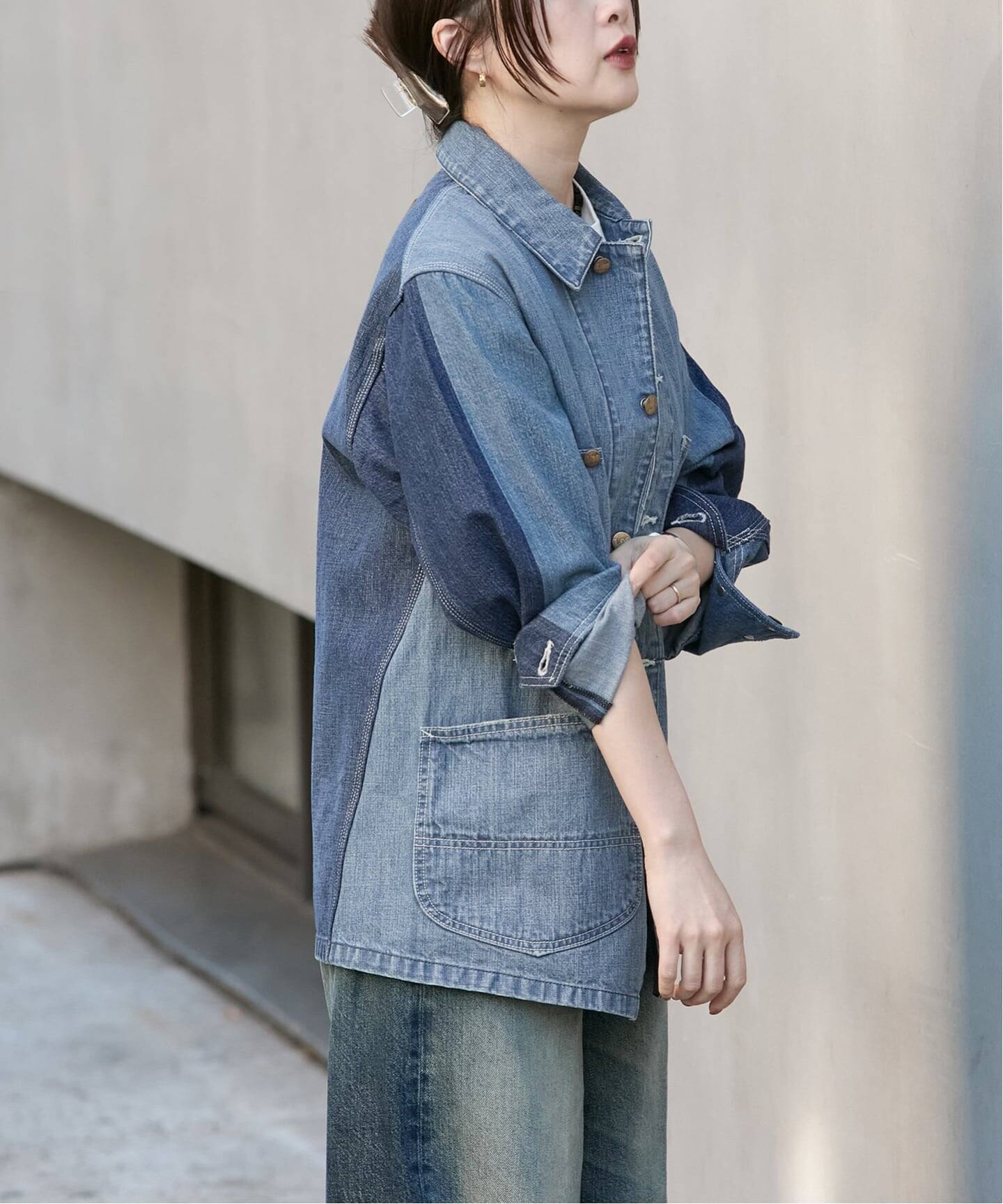 別注【INSCRIRE*LEE*LESSAGE】LOCO JK DENIM OW*U：カバーオール