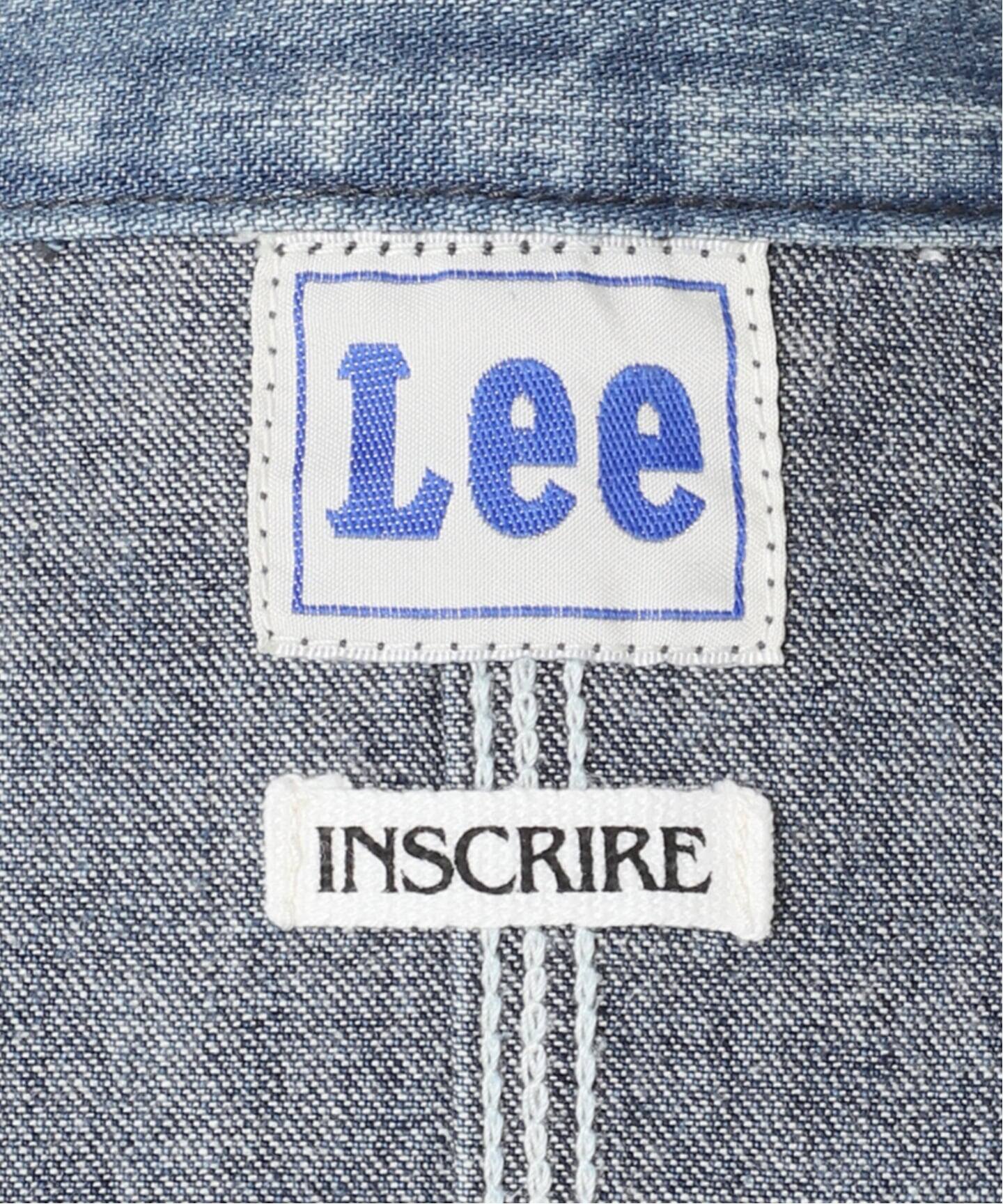 ジャーナルスタンダード INSCRIRE　Lee デニムジャケット　ホワイト 別注【INSCRIRE*LEE*LESSAGE】LOCO JK DENIM OW*U：カバーオール