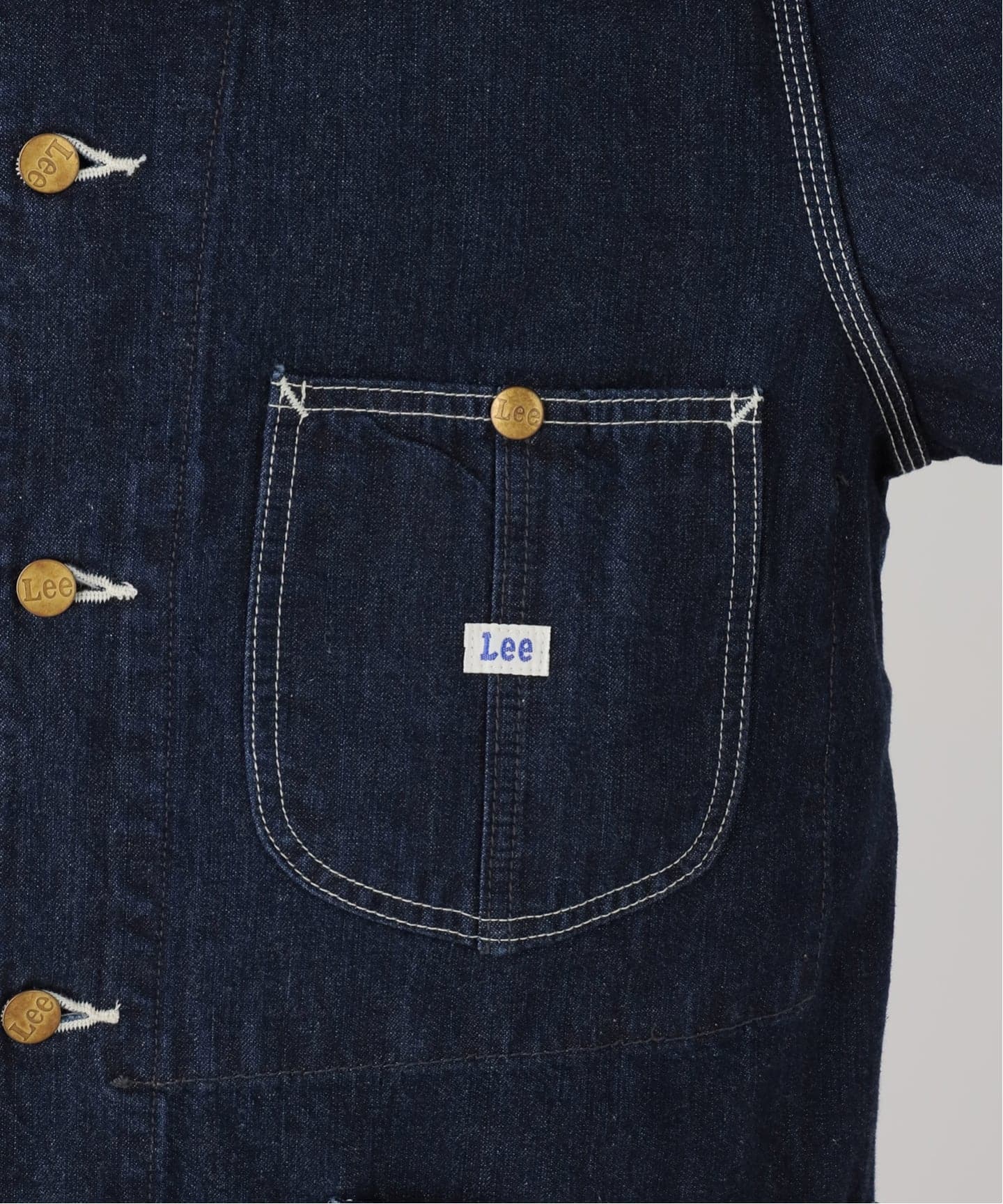 別注 INSCRIRE*LEE*L'ESSAGE LOCO JK DENIM USED カバーオール
