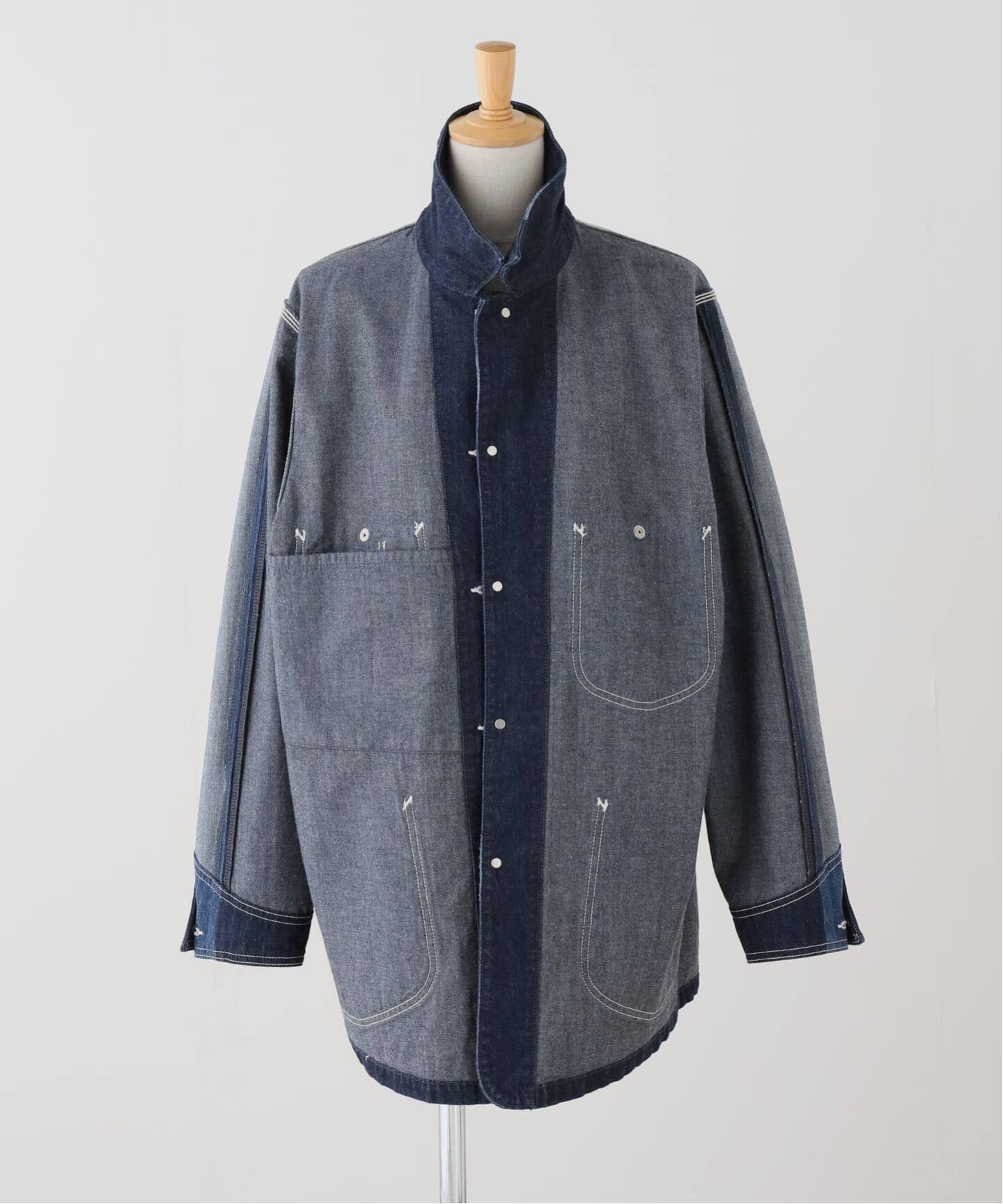 別注 INSCRIRE*LEE*L'ESSAGE LOCO JK DENIM USED カバーオール