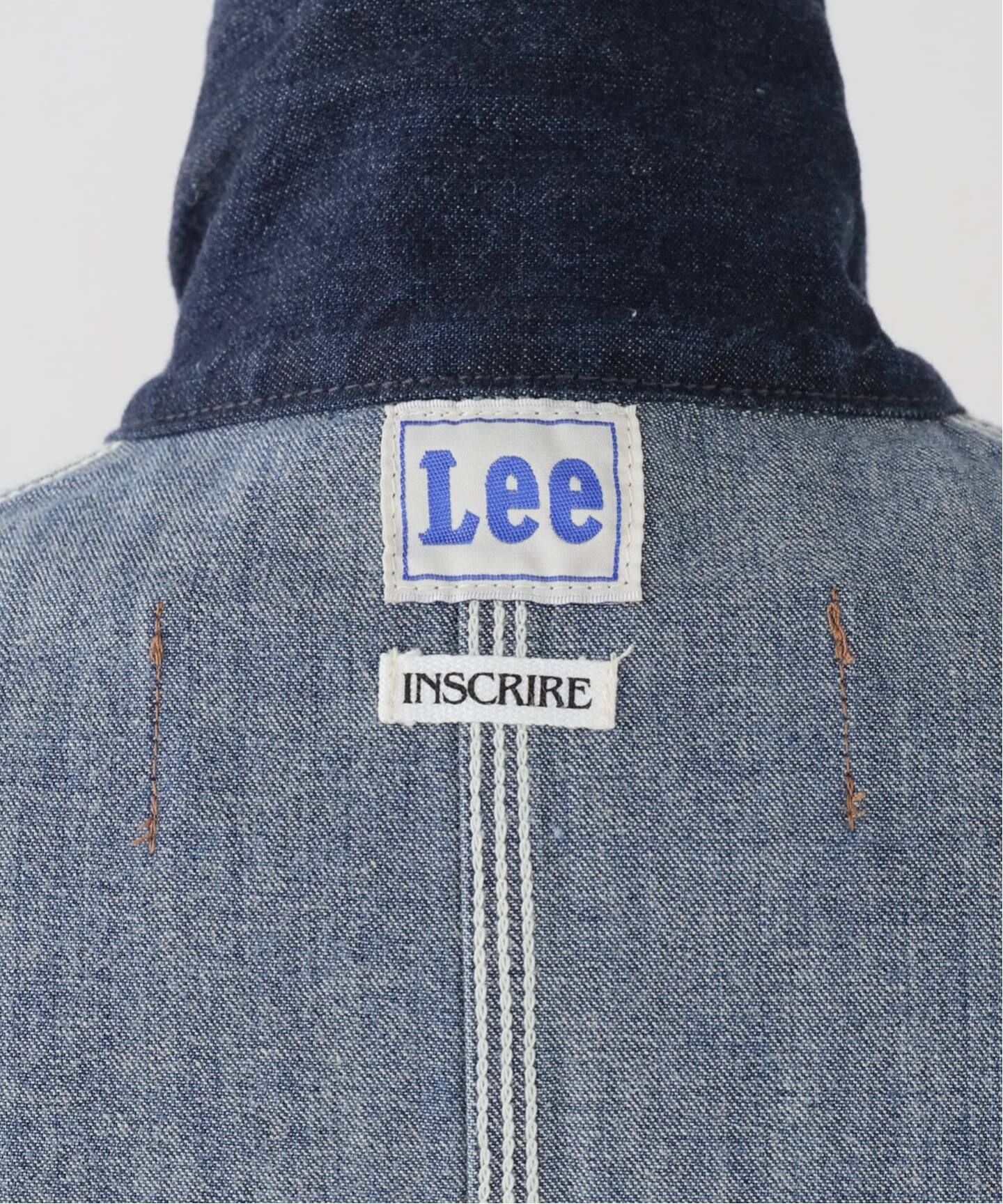 別注 INSCRIRE*LEE*L'ESSAGE LOCO JK DENIM USED カバーオール