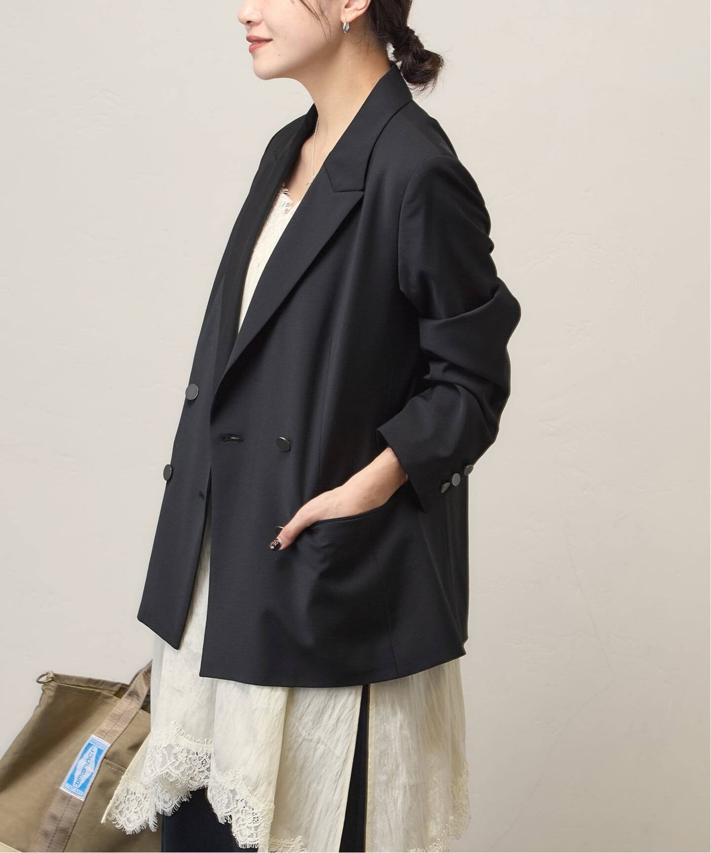 4B ダブルブレステッドジャケット（テーラードジャケット）｜JOURNAL