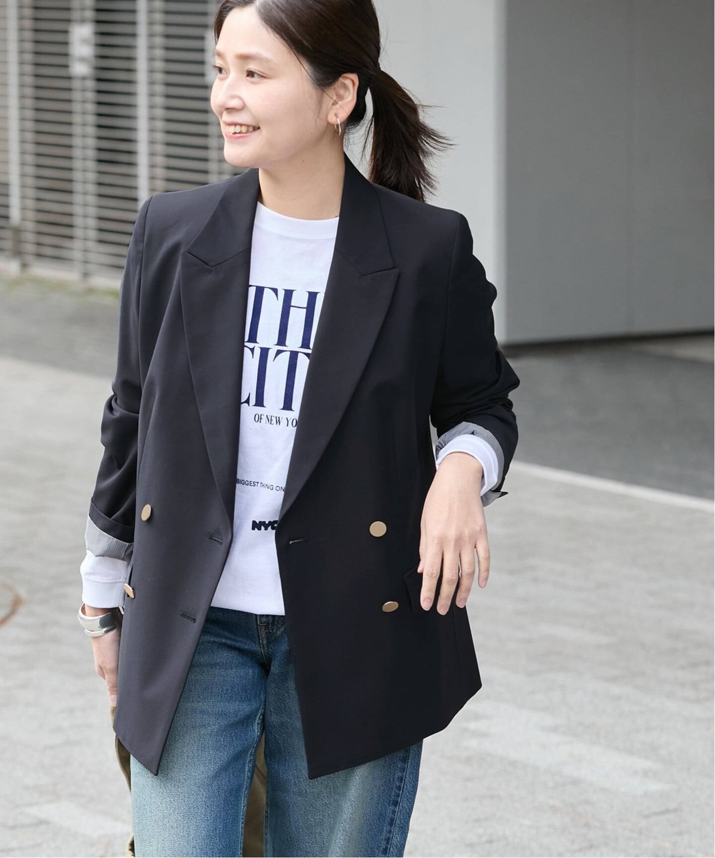 追加2》4B ダブルブレステッドジャケット（テーラードジャケット 